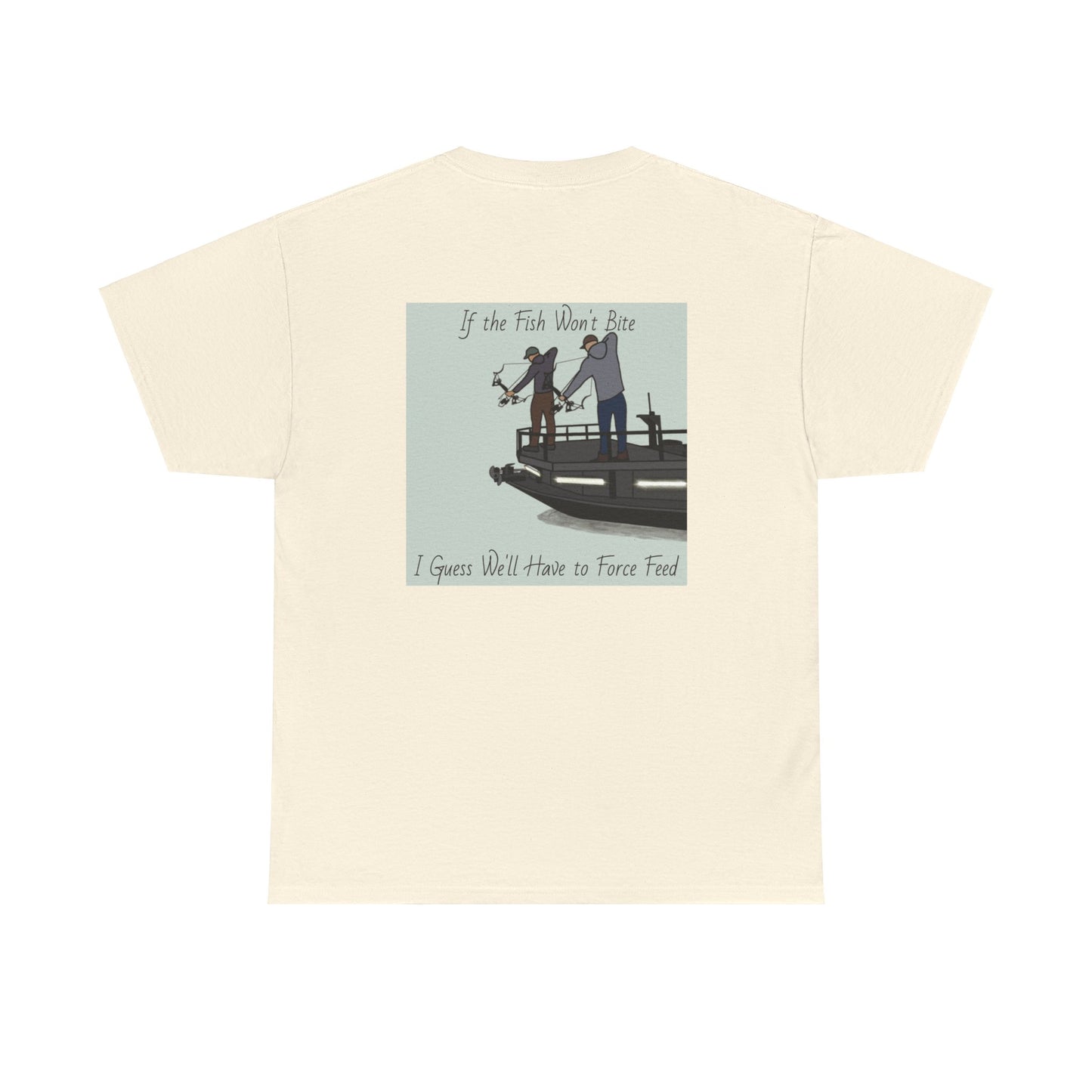 Bow fishing and MW Model - Unisex Heavy Tee Shirt