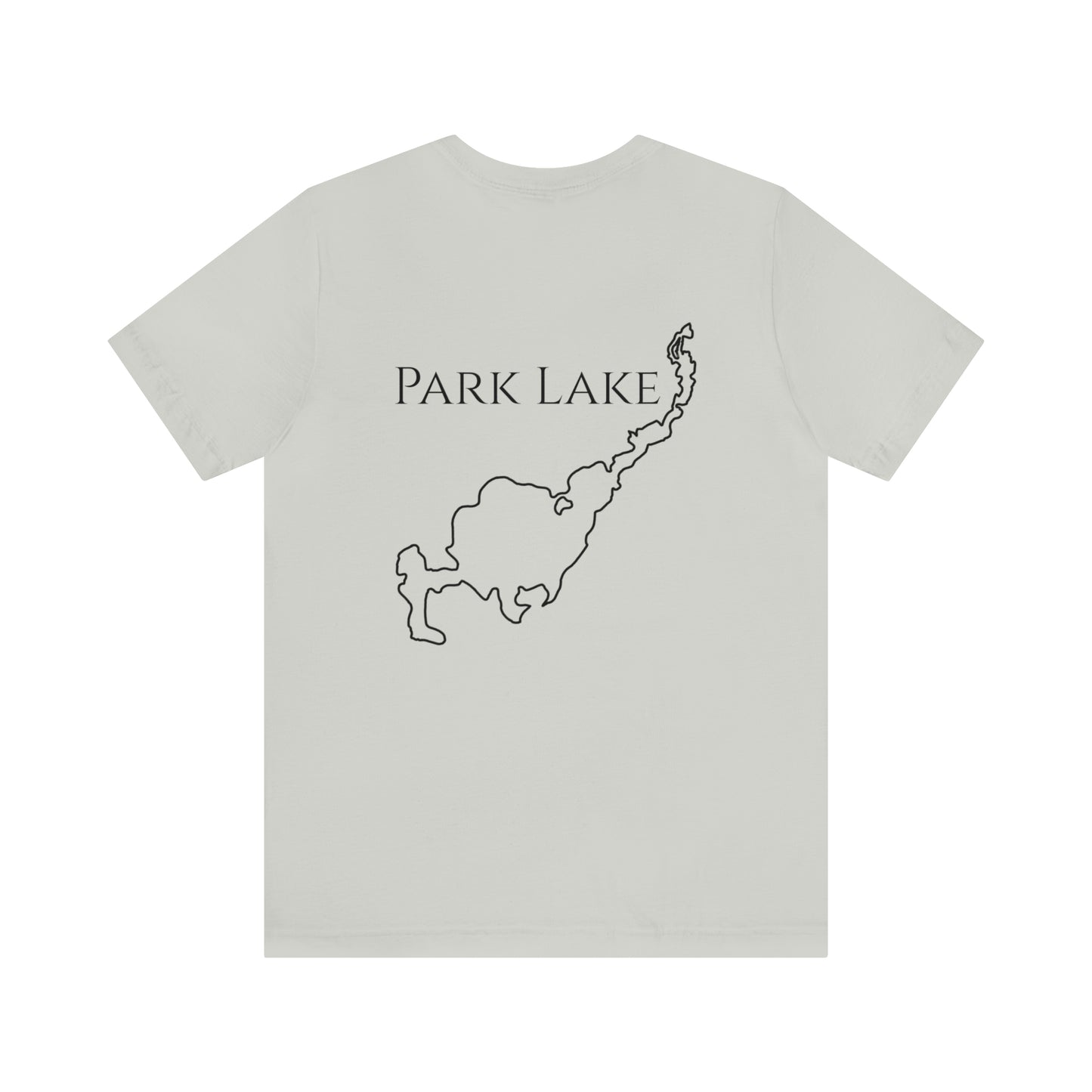 Paddle Board Female - Park Lake Unisex Lightweight Short Sleeve Tee