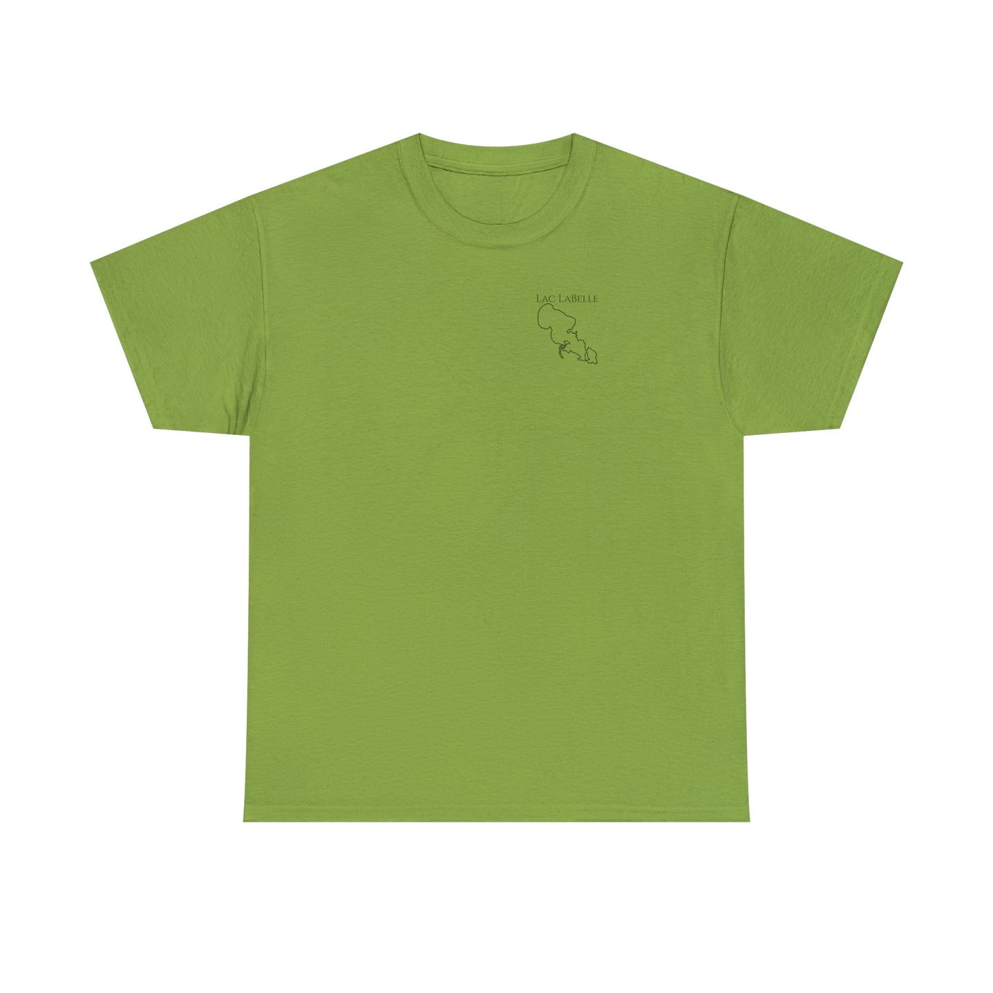 Lac LaBelle Plain Back - Unisex Heavyweight Short Sleeve Tee