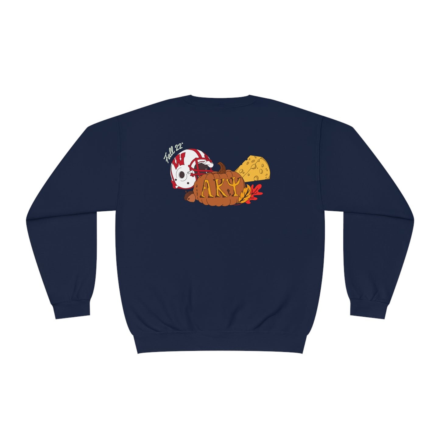 Fall 22 AkPsi With Leaf - Unisex NuBlend® Crewneck Sweatshirt