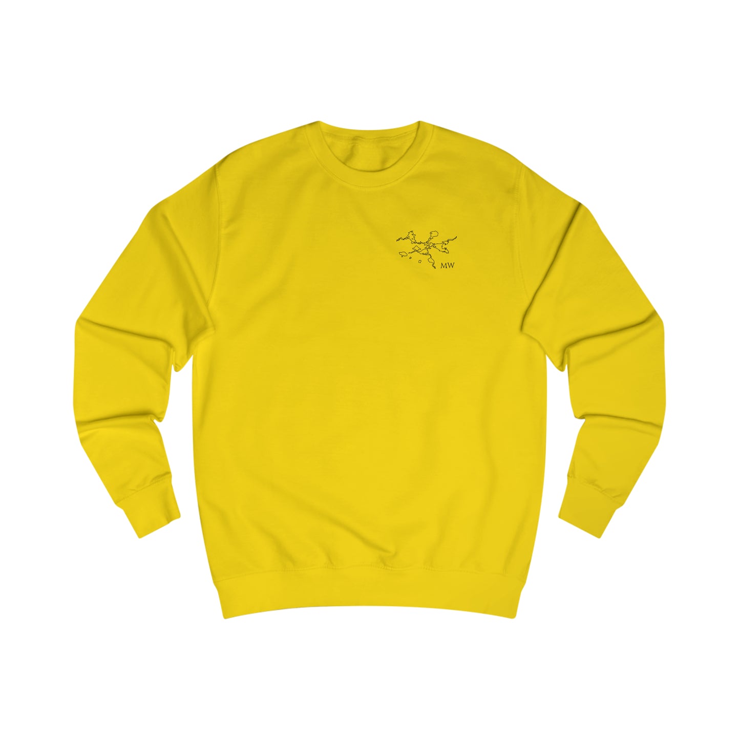 Manitowish Waters Surf Sketch - Men's Crewneck