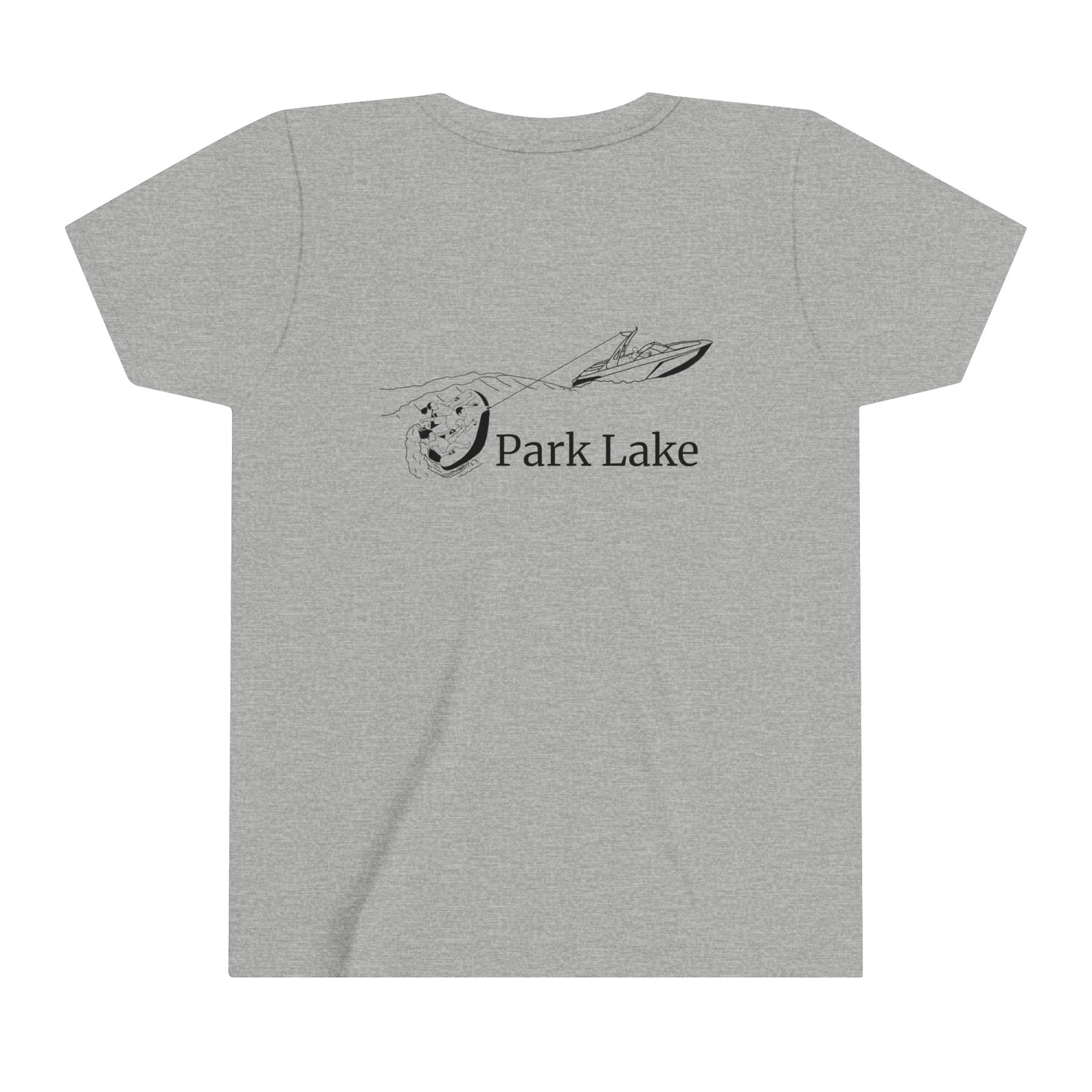 Tubing Behind Boat - Park Lake Youth Short Sleeve Tee