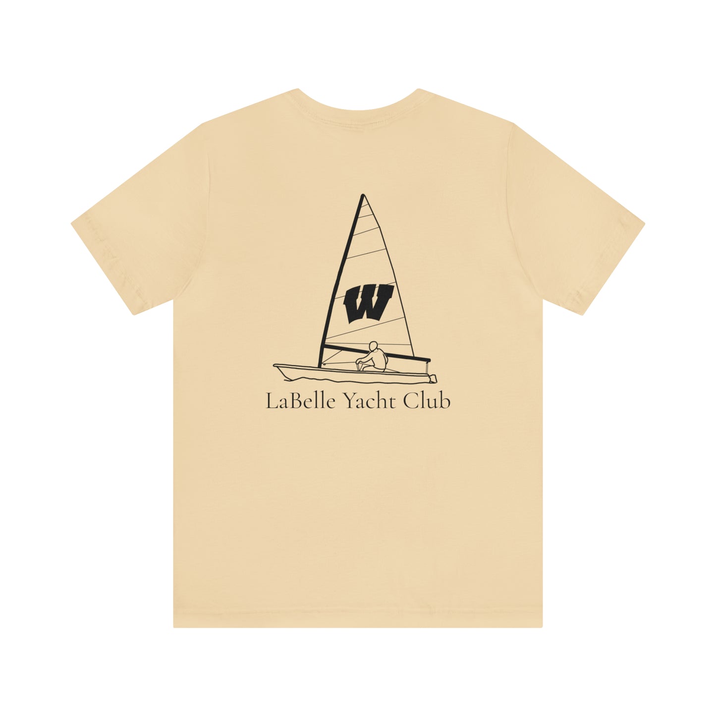 LaBelle Yacht Club Wisconsin Sailing - Unisex Lightweight Short Sleeve Tee