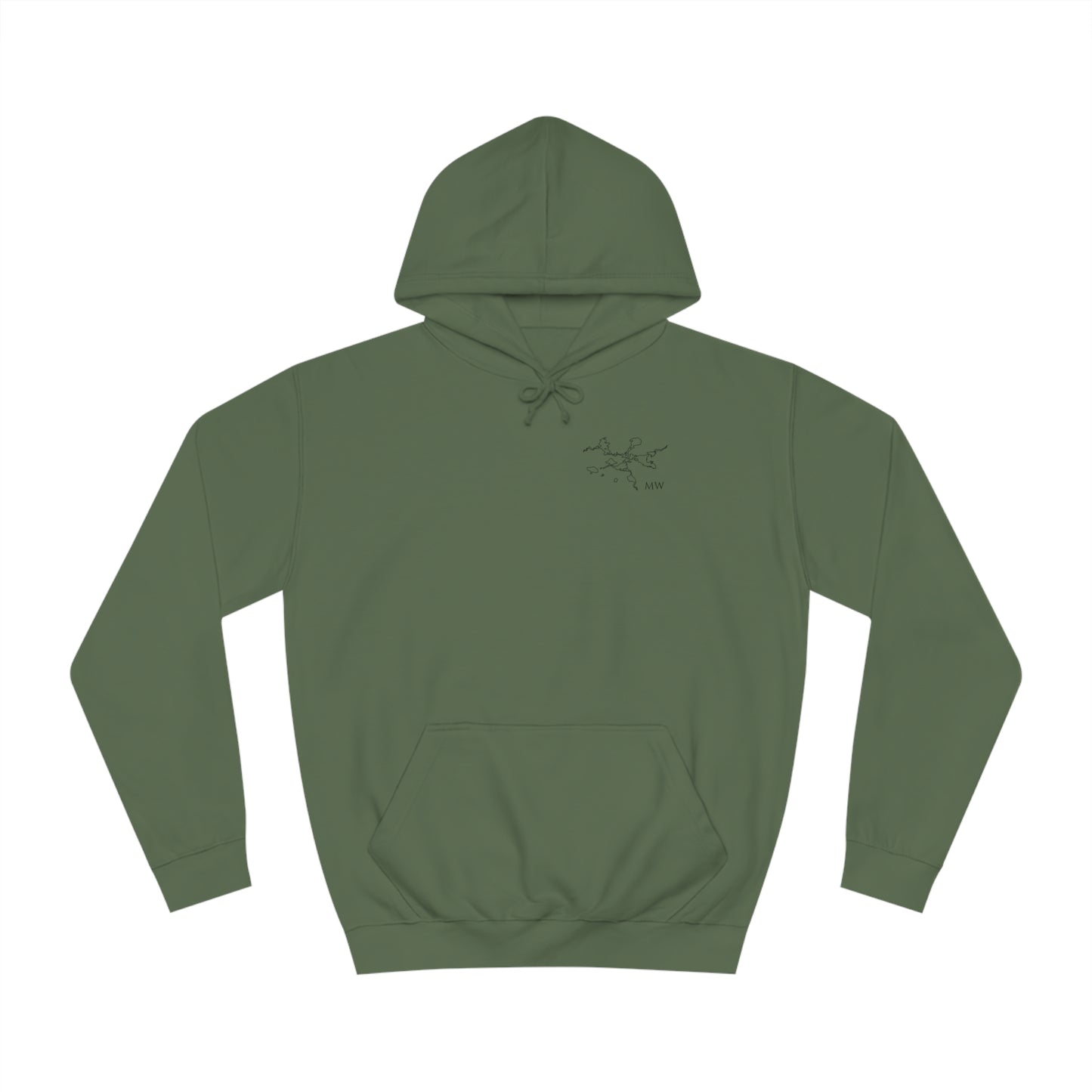 Manitowish Waters Plain Patch - Unisex Hoodie Medium Weight