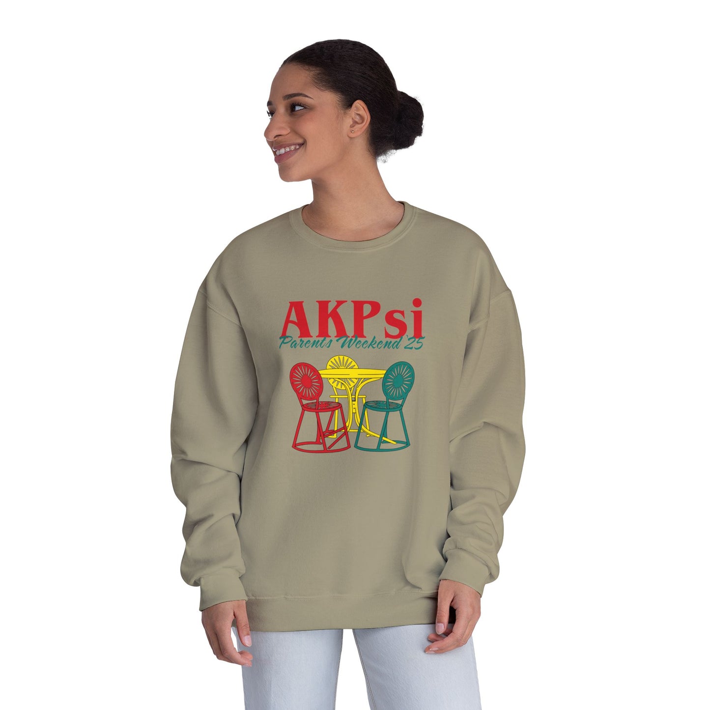 AKPsi Parents Weekend Crewneck Sweatshirt - Unisex, Cozy Comfort for Family Events