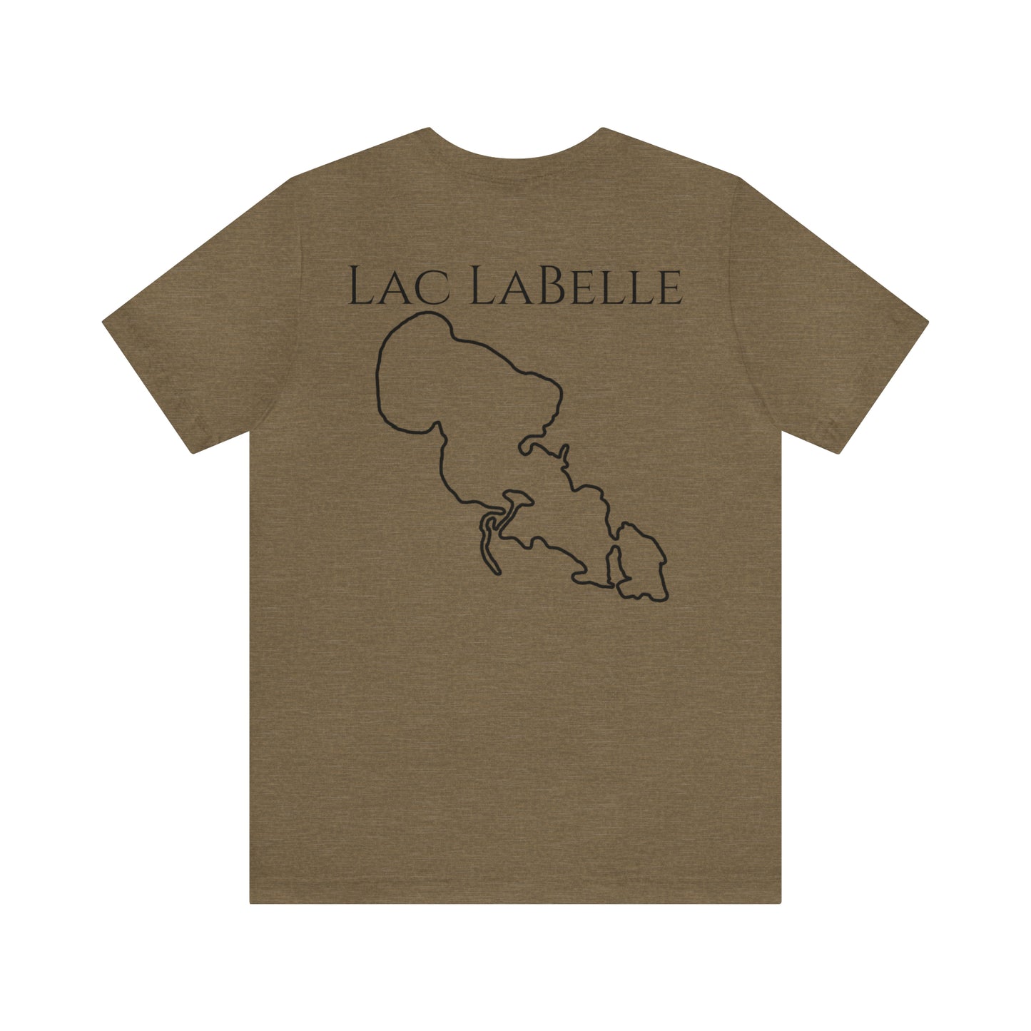 Bottle Patch - lac LaBelle Unisex Lightweight Short Sleeve Tee