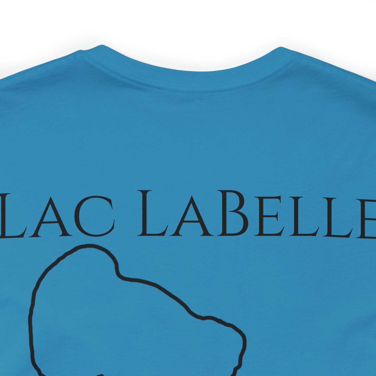 Bottle Patch - lac LaBelle Unisex Lightweight Short Sleeve Tee