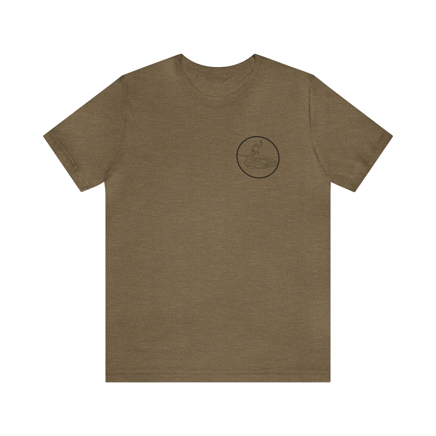 Standup Jetski Front, 2008 Malibu Wakesetter - Okauchee Lake Unisex Lightweight Short Sleeve Tee