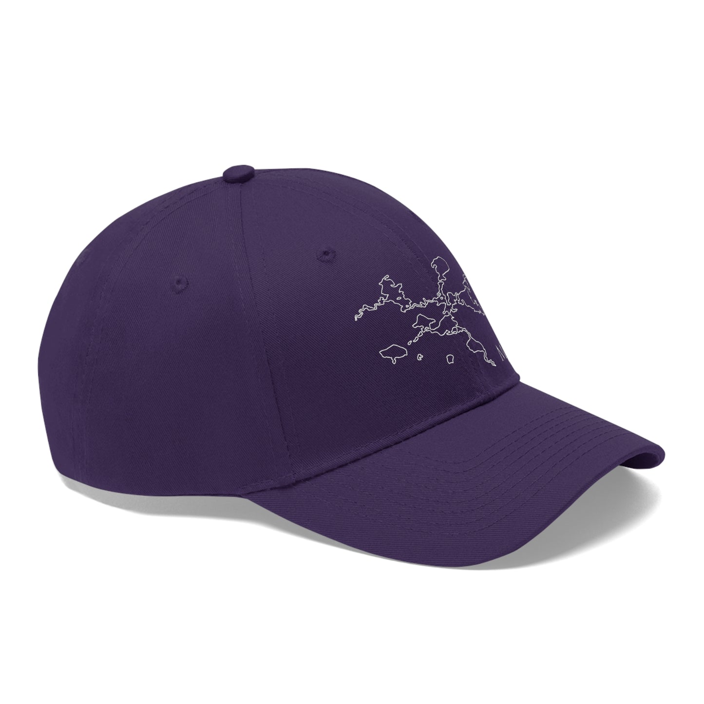 Manitowish Waters Embroidered Unisex Baseball Cap