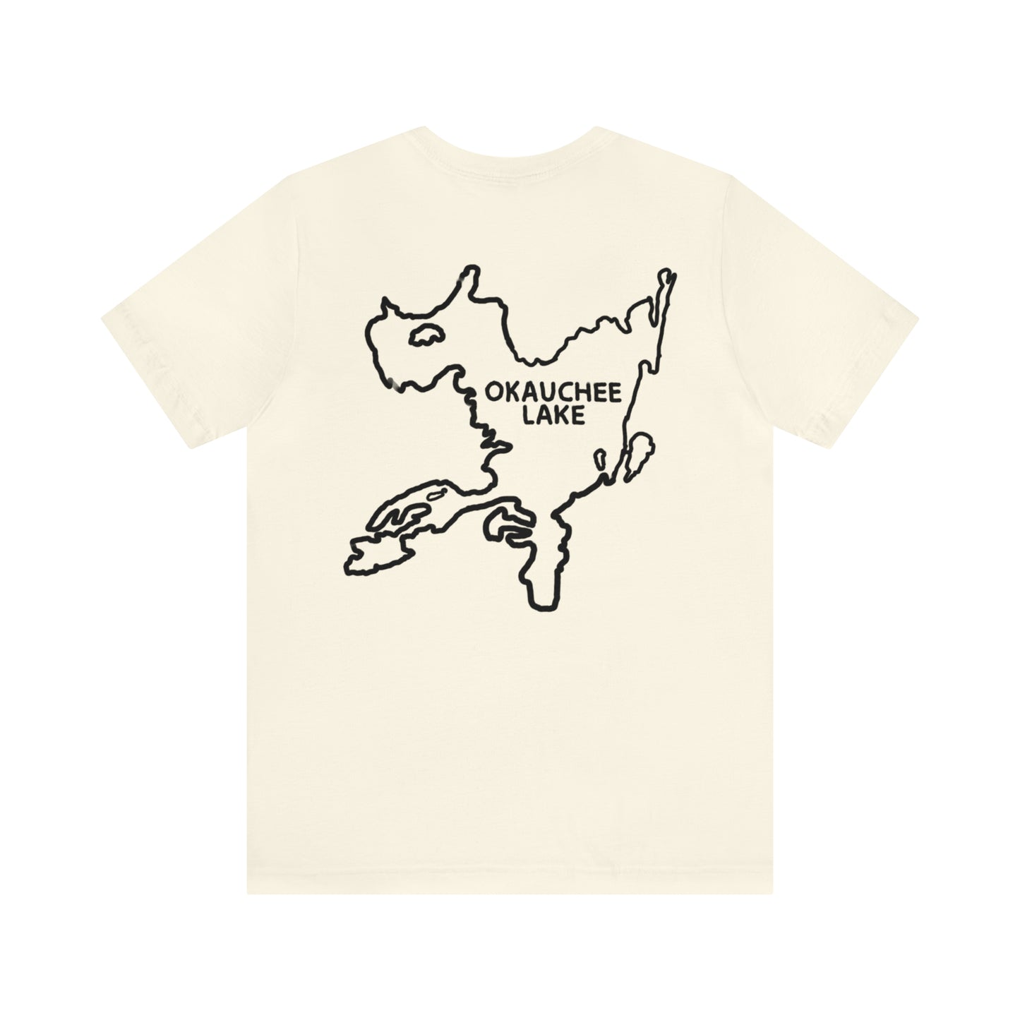 Okauchee Lake, Malibu Wakesetter - Unisex Lightweight Short Sleeve Tee