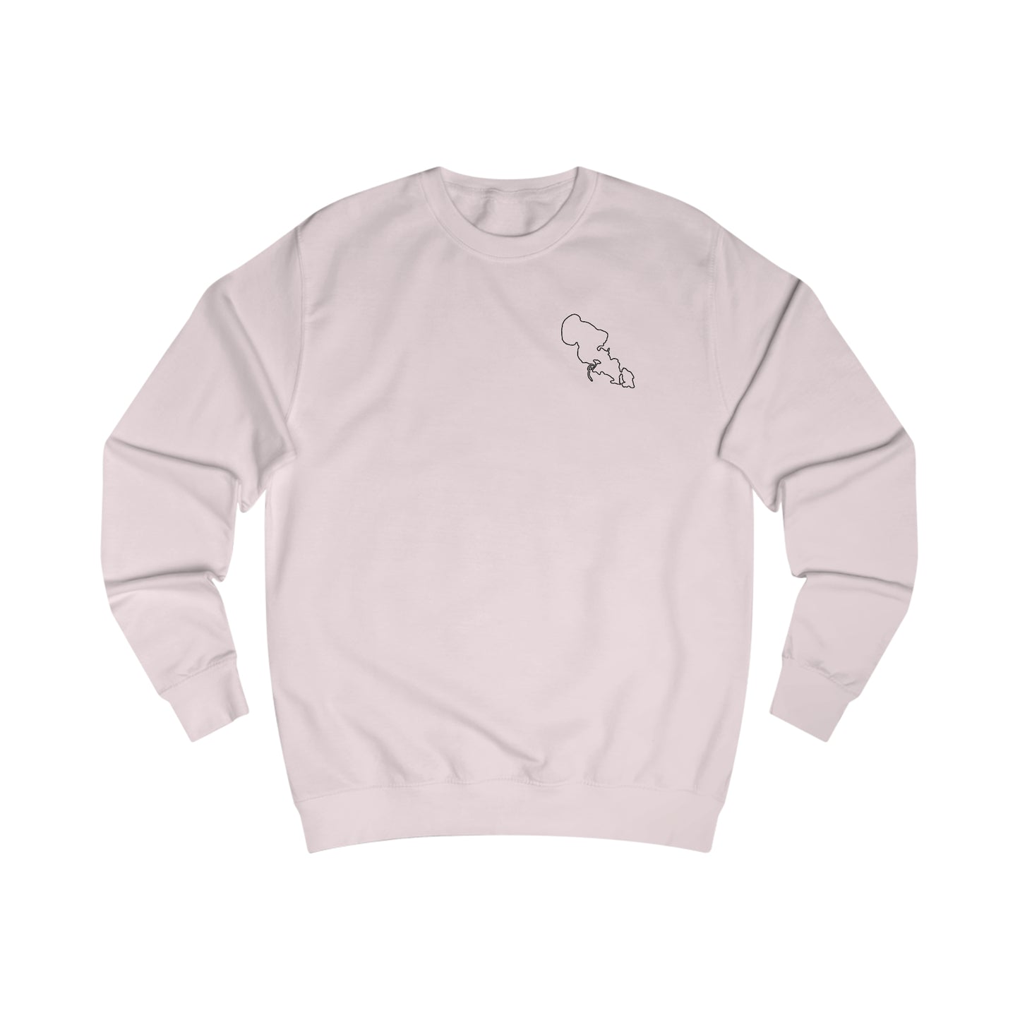 Float Plane With Coordinates - Lac LaBelle Men's Crewneck