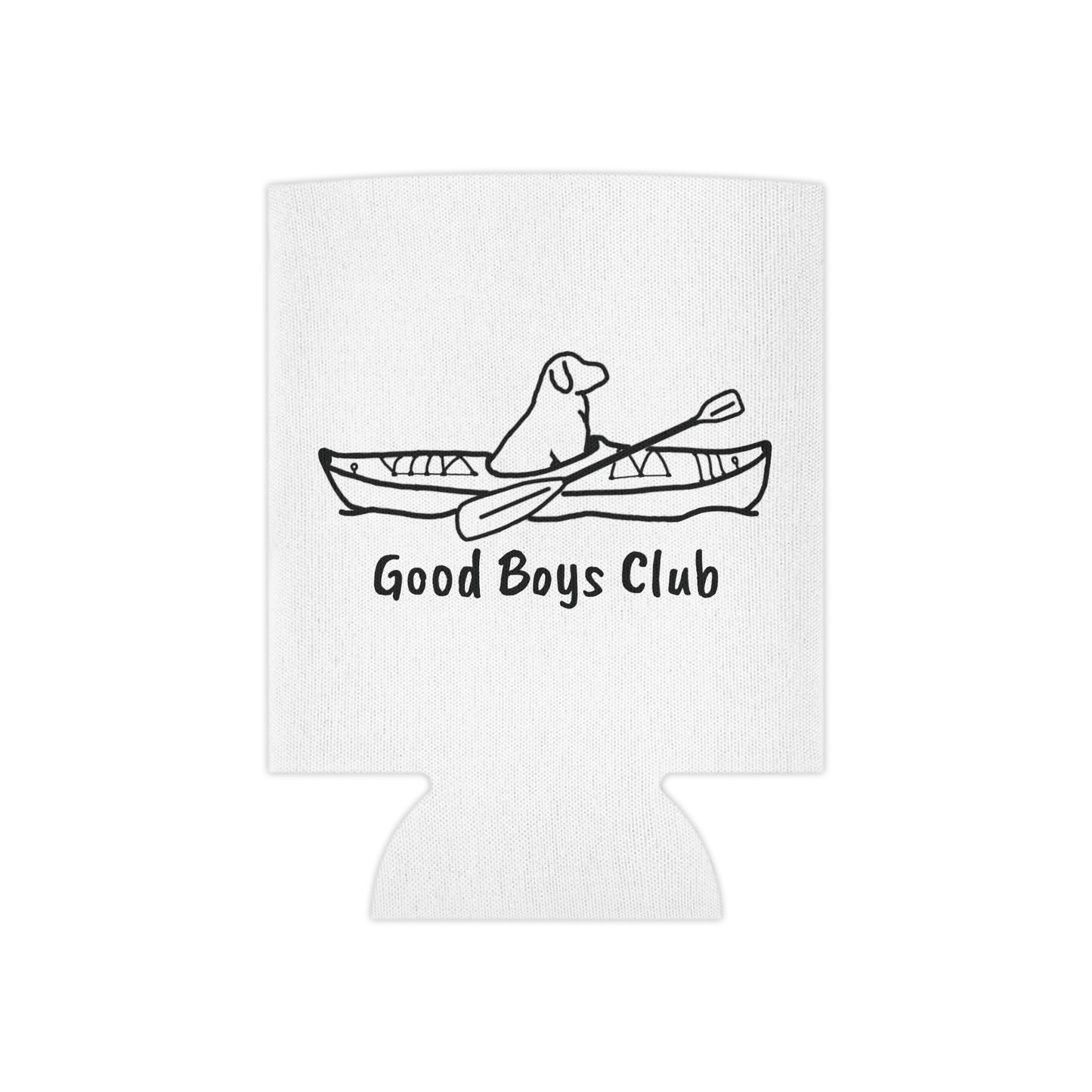 Okauchee Lake Lab Kayak Dog Can Koozie