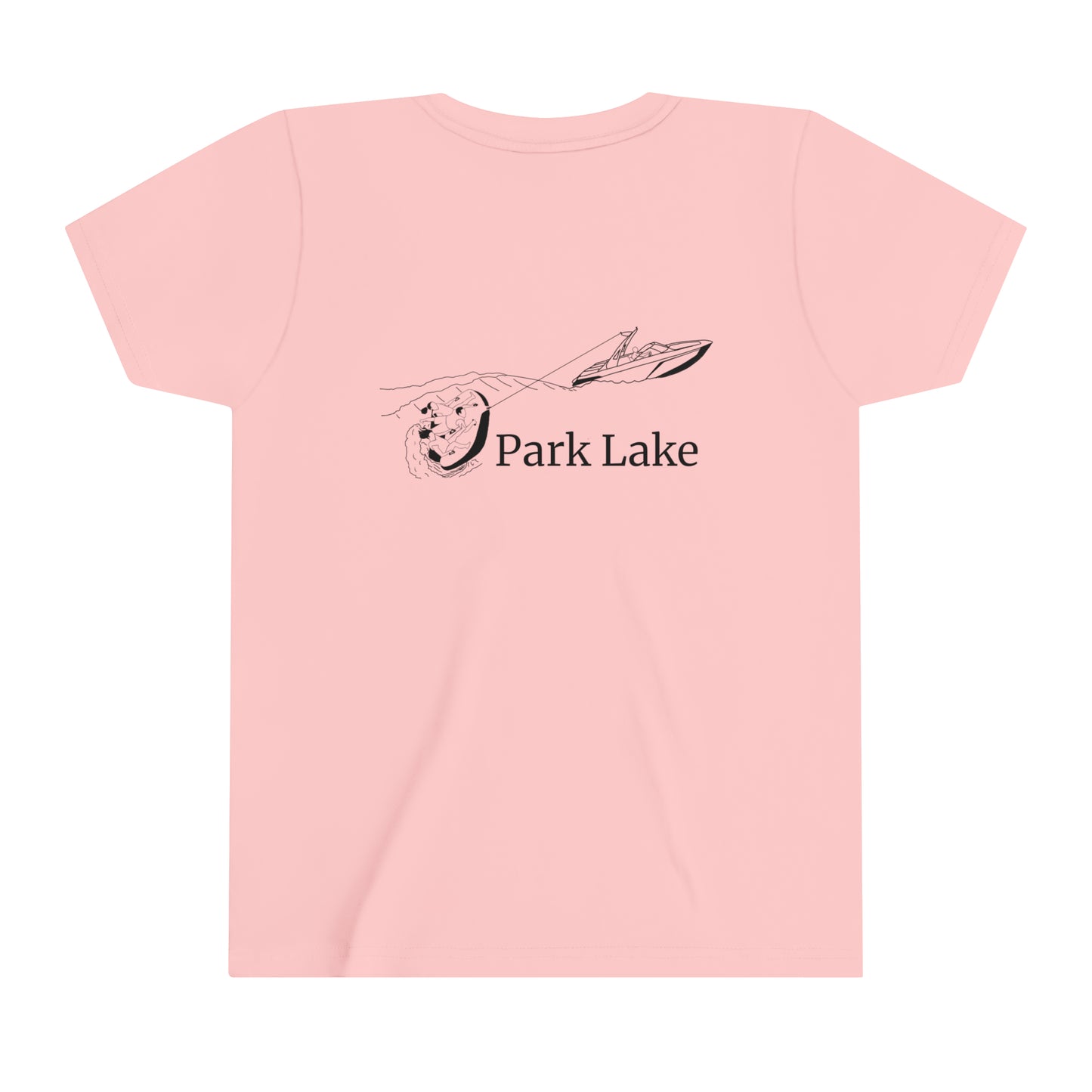 Tubing Behind Boat - Park Lake Youth Short Sleeve Tee