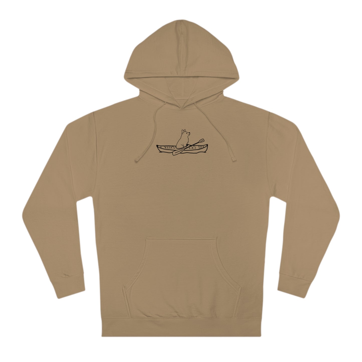 Kayak Dog Husky - Unisex Hooded Sweatshirt ITC