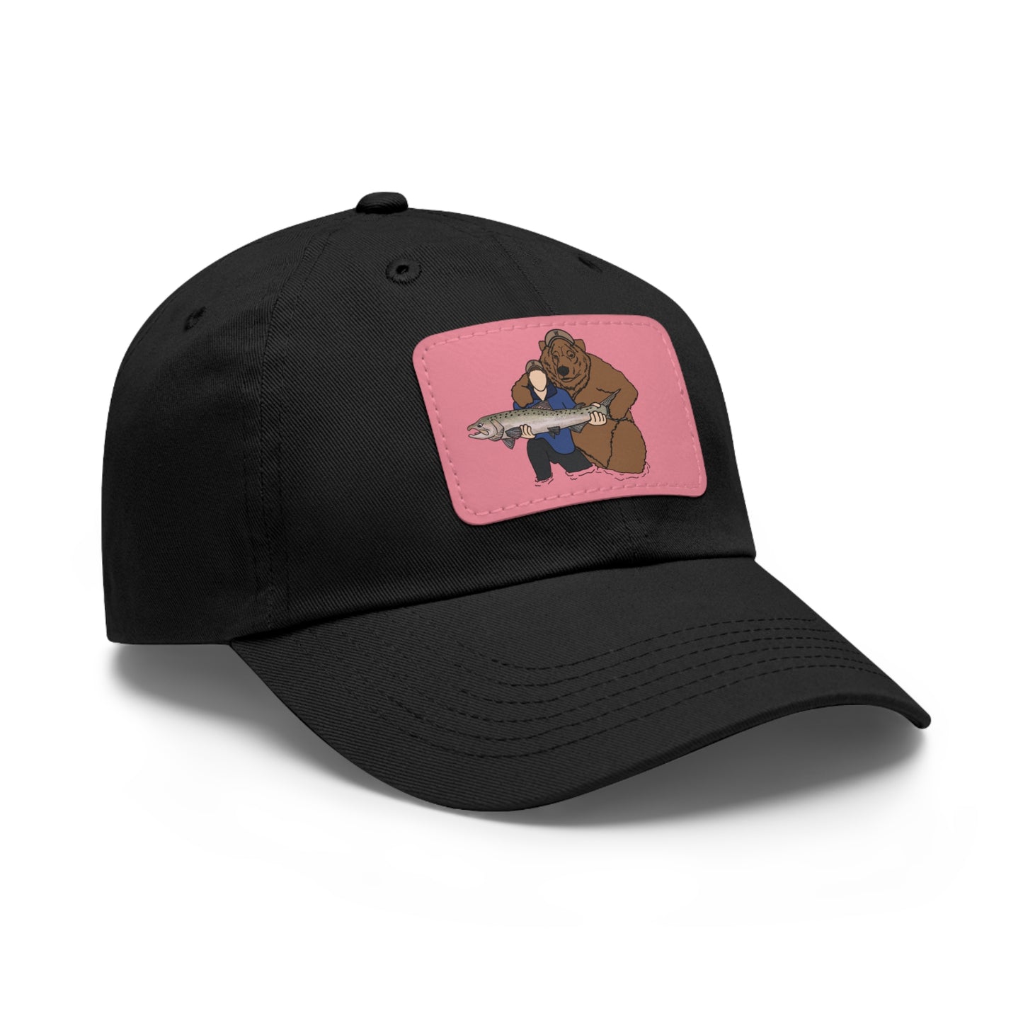 Papa Bear Plain - Hat with Leather Patch