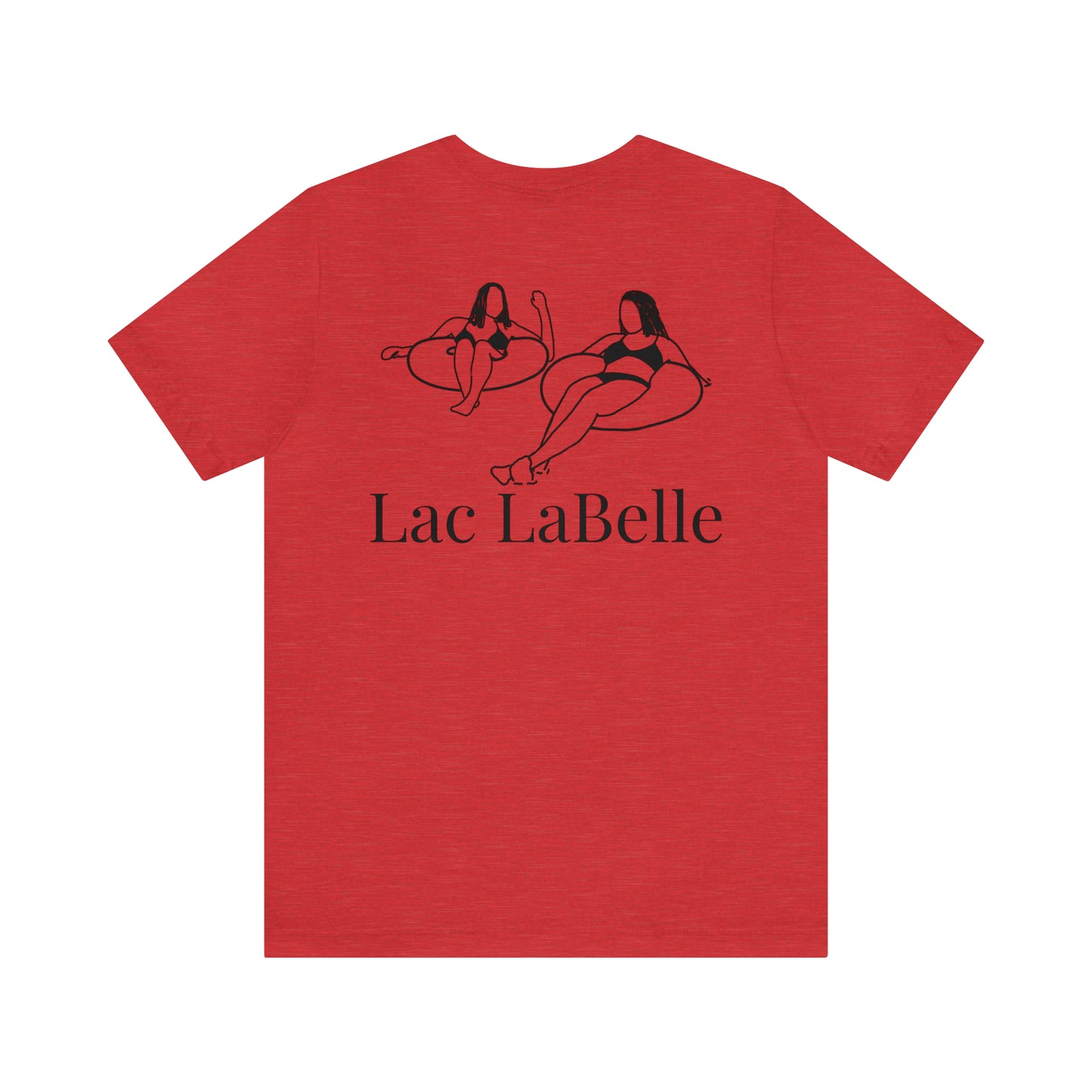 Lac LaBelle, Inner Tube Girls - Unisex Lightweight Short Sleeve Tee