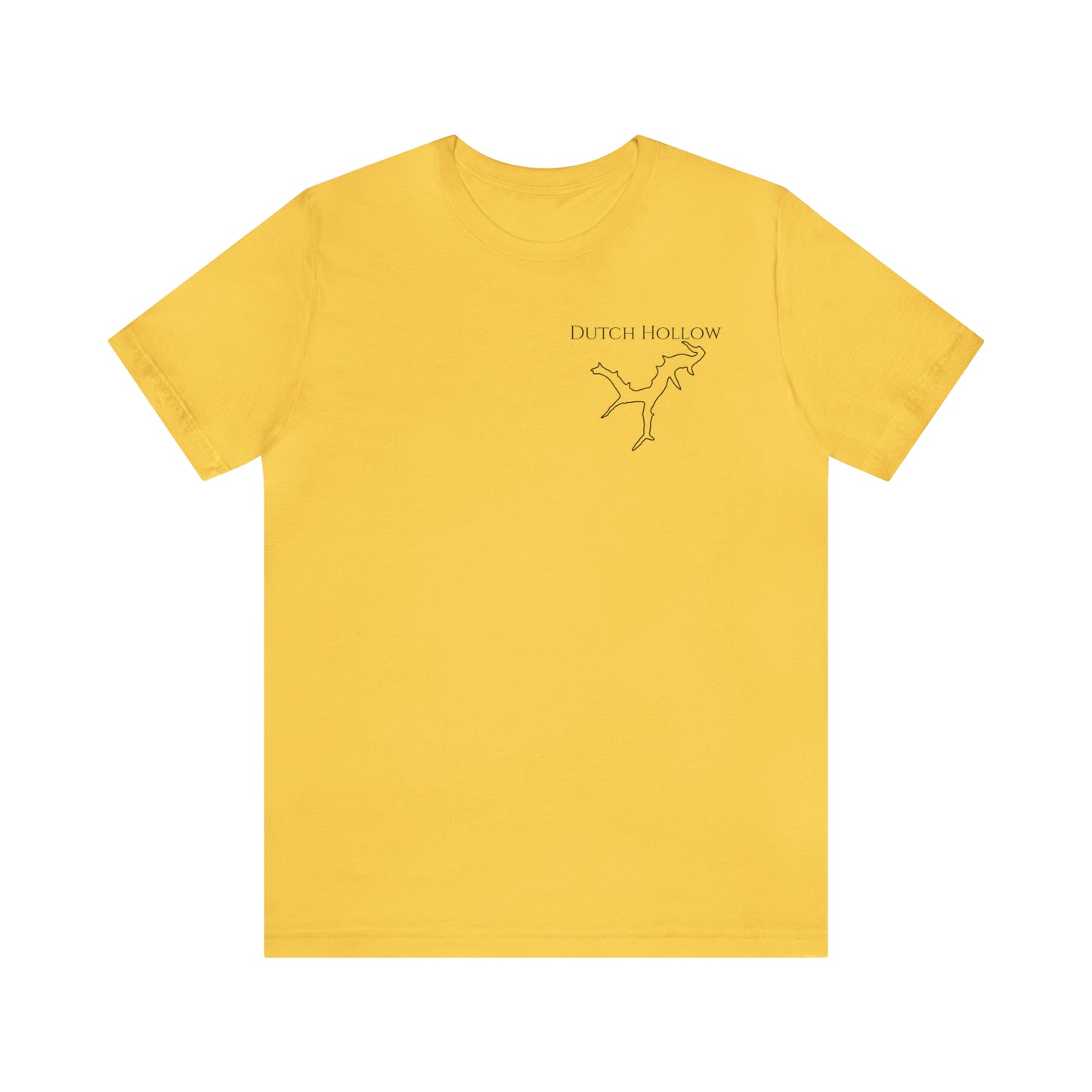 Dutch Hollow Lake, Wakeboard Float Plane - Unisex Lightweight Short Sleeve Tee