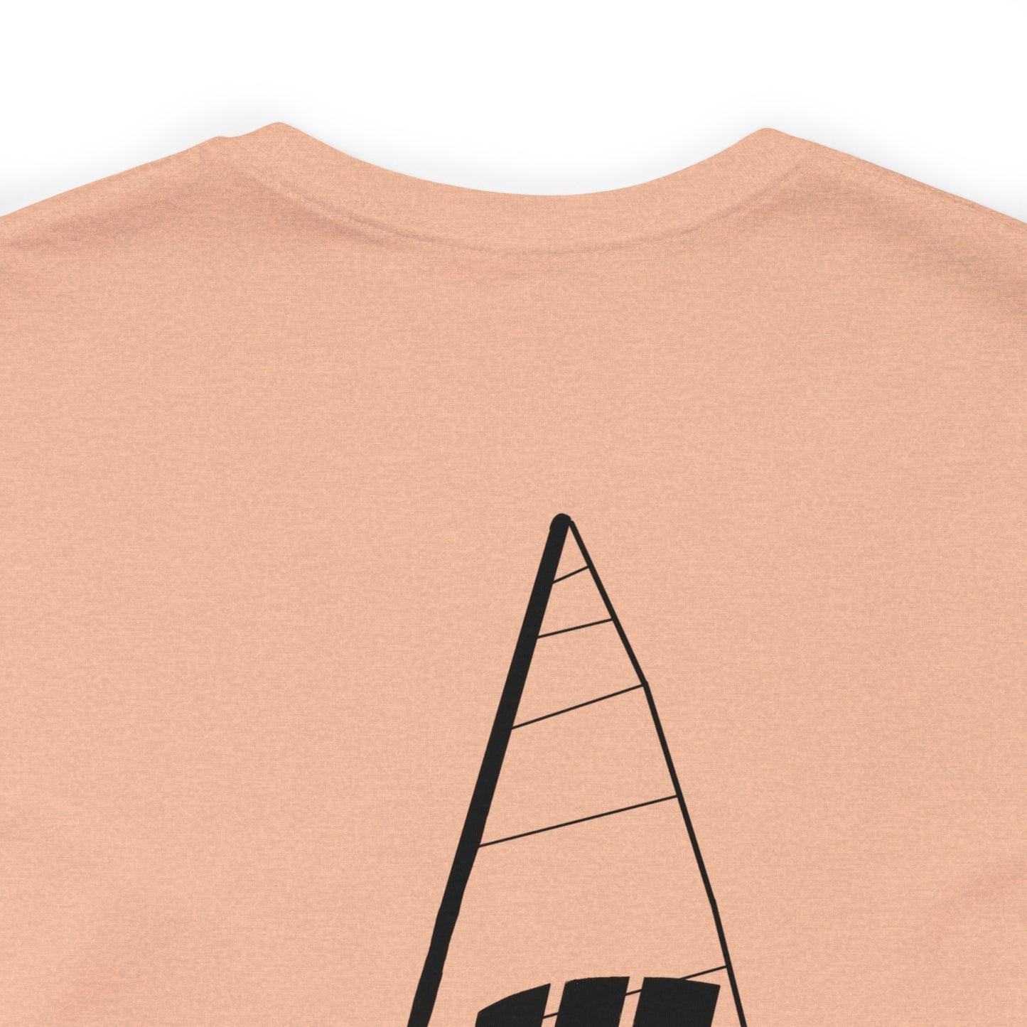 Mendota/Monona , sailboat Badger Logo - Bella & Canvas Short Sleeve