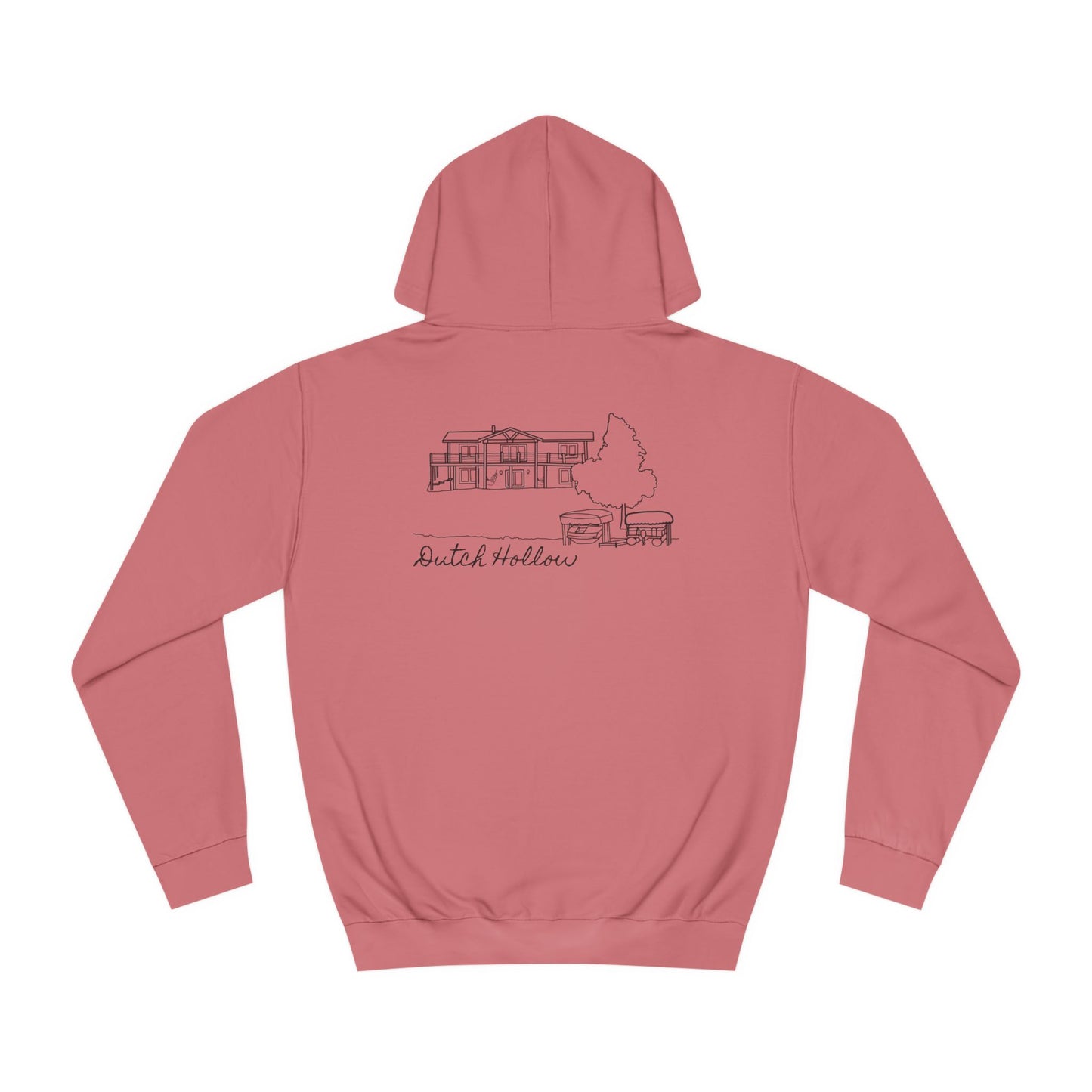 Beer Die Dutch Hollow Cabin Unisex Medium Weight Hoodie