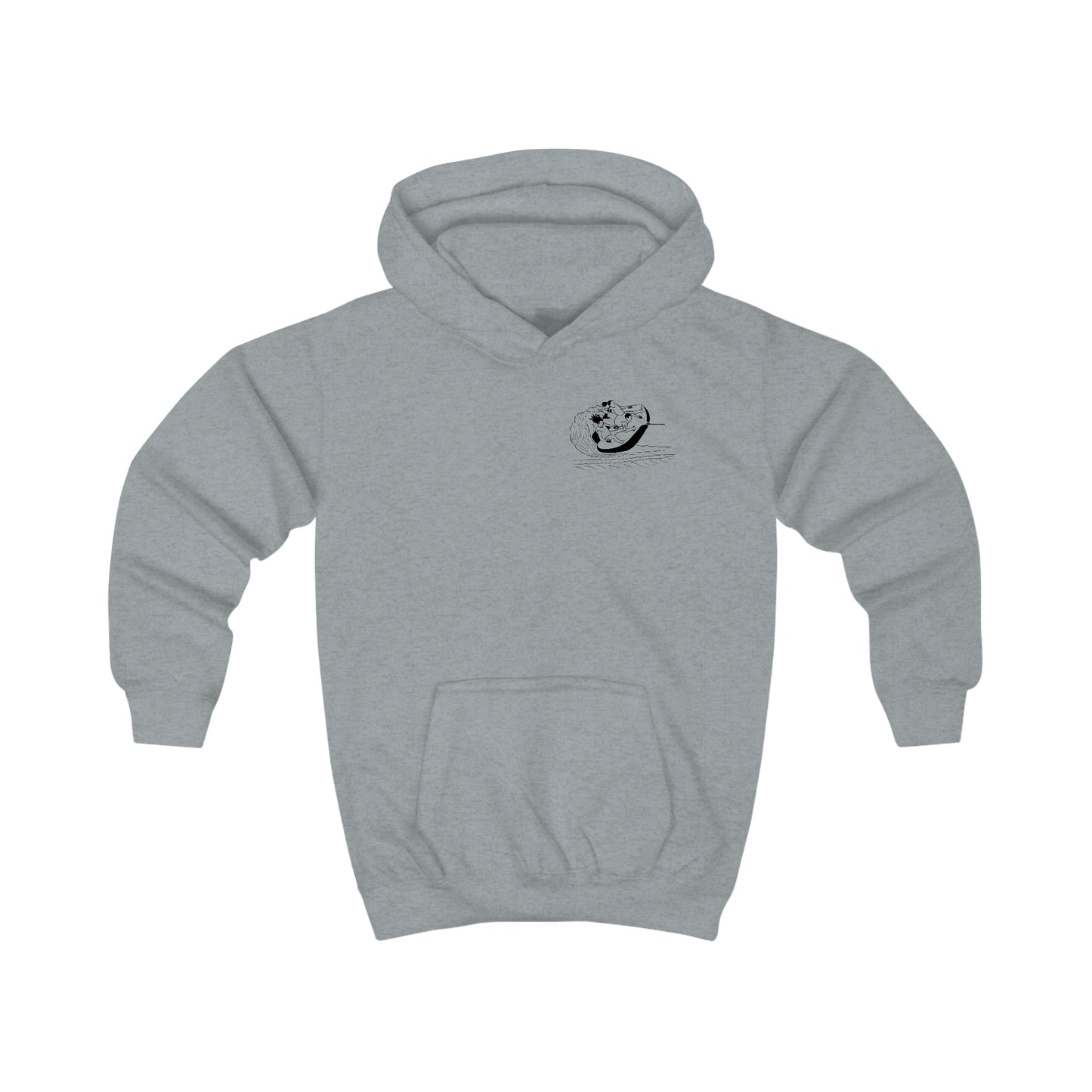 Tubing Kids Front Patch - Park Lake Kids Hoodie