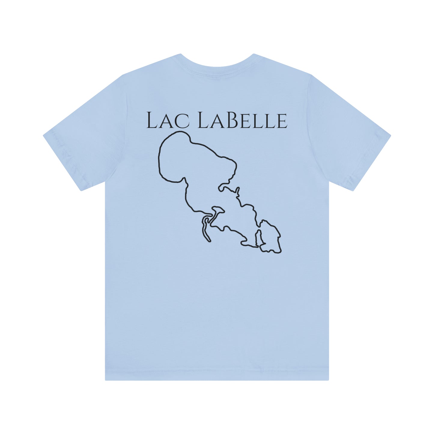 Bottle Patch - lac LaBelle Unisex Lightweight Short Sleeve Tee