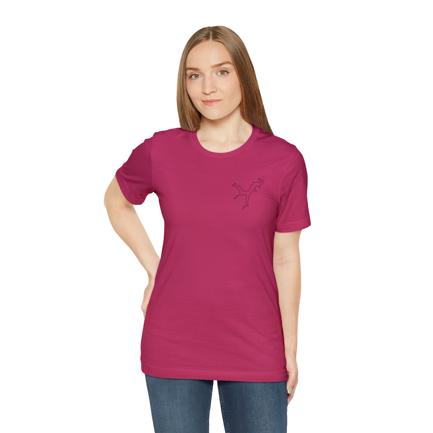 Dutch Hollow Lake, Inner Tube Girls - Unisex Lightweight Short Sleeve Tee