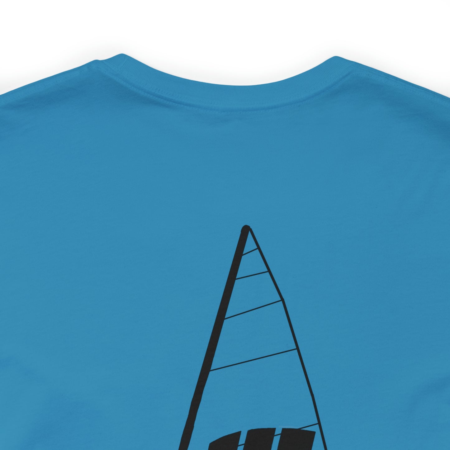 Mendota/Monona , sailboat Badger Logo - Bella & Canvas Short Sleeve
