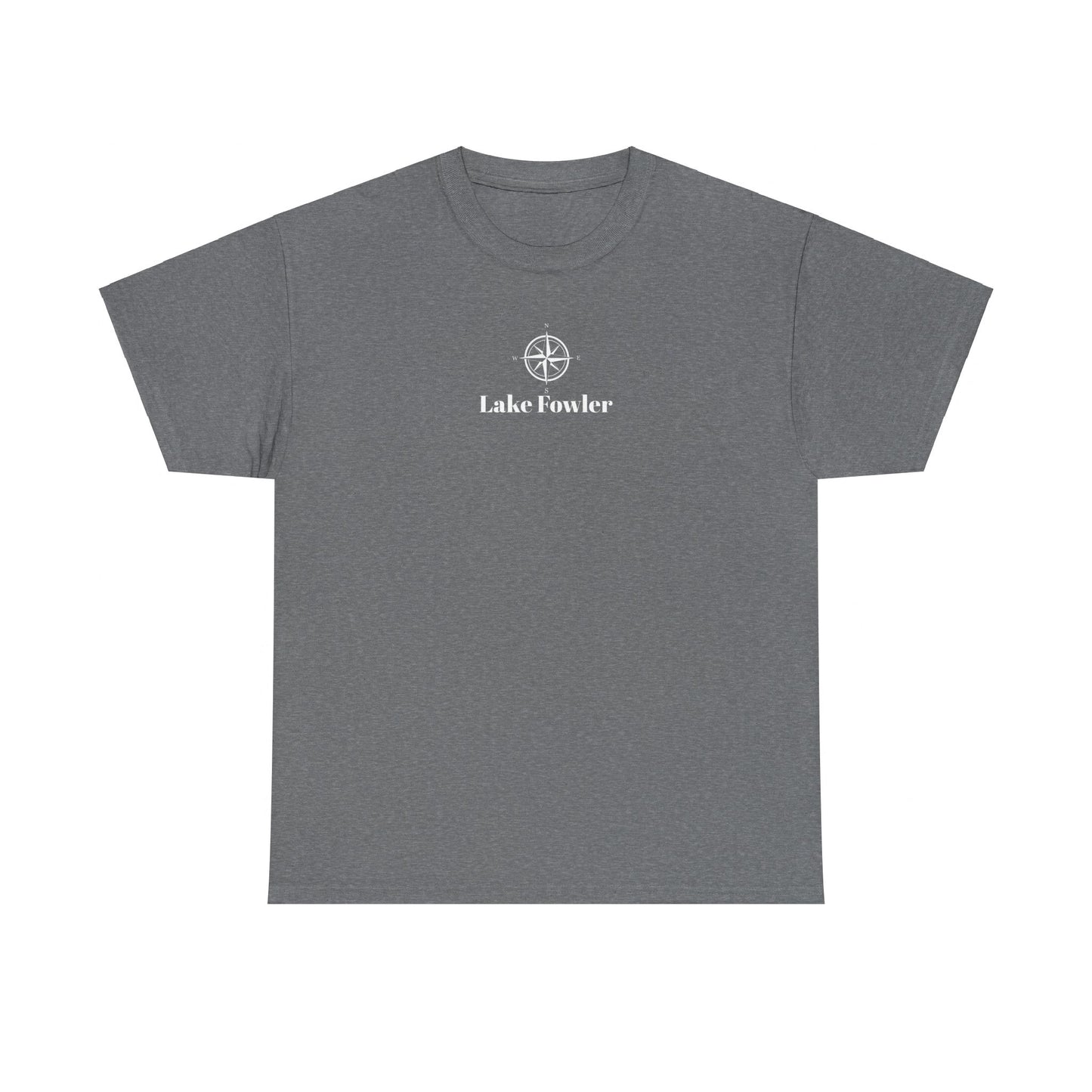 Lake Fowler Compass Rose Unisex Heavy Cotton Tee