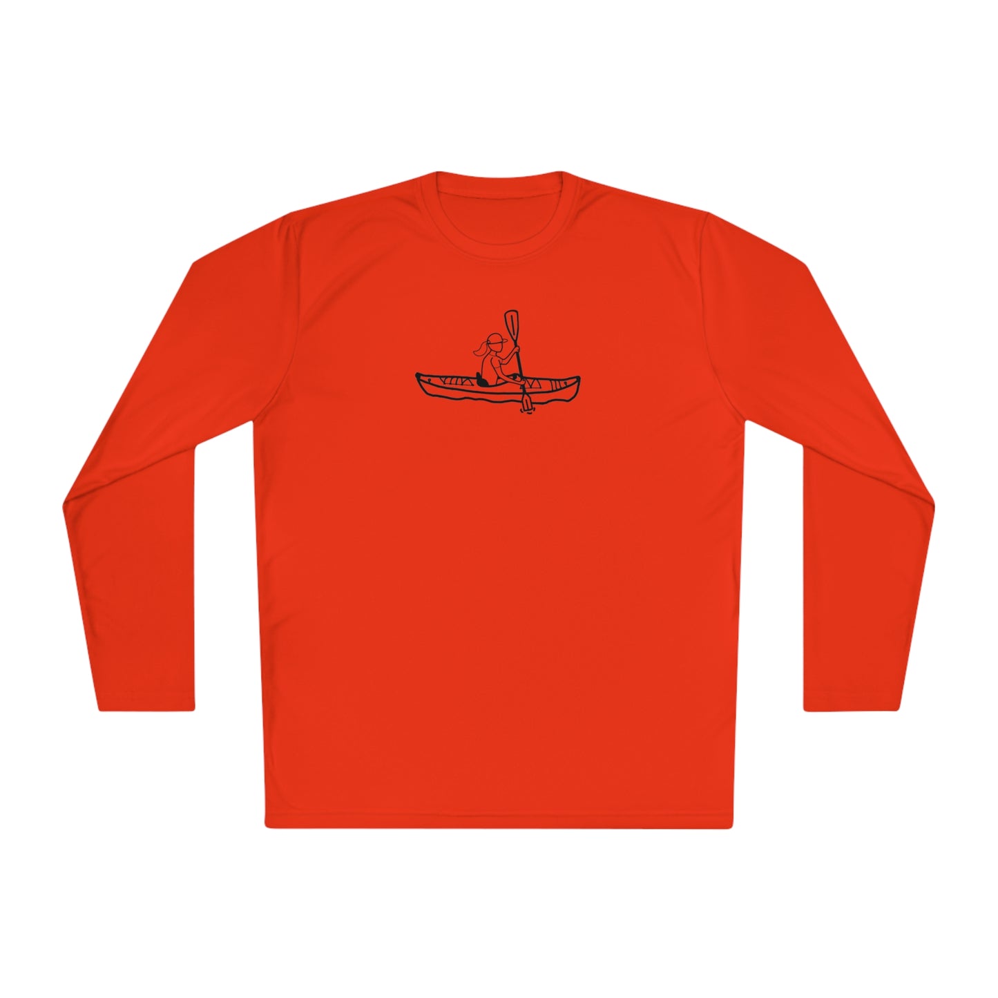 Lightweight Long Sleeve Tee (Kayak Girl Design)
