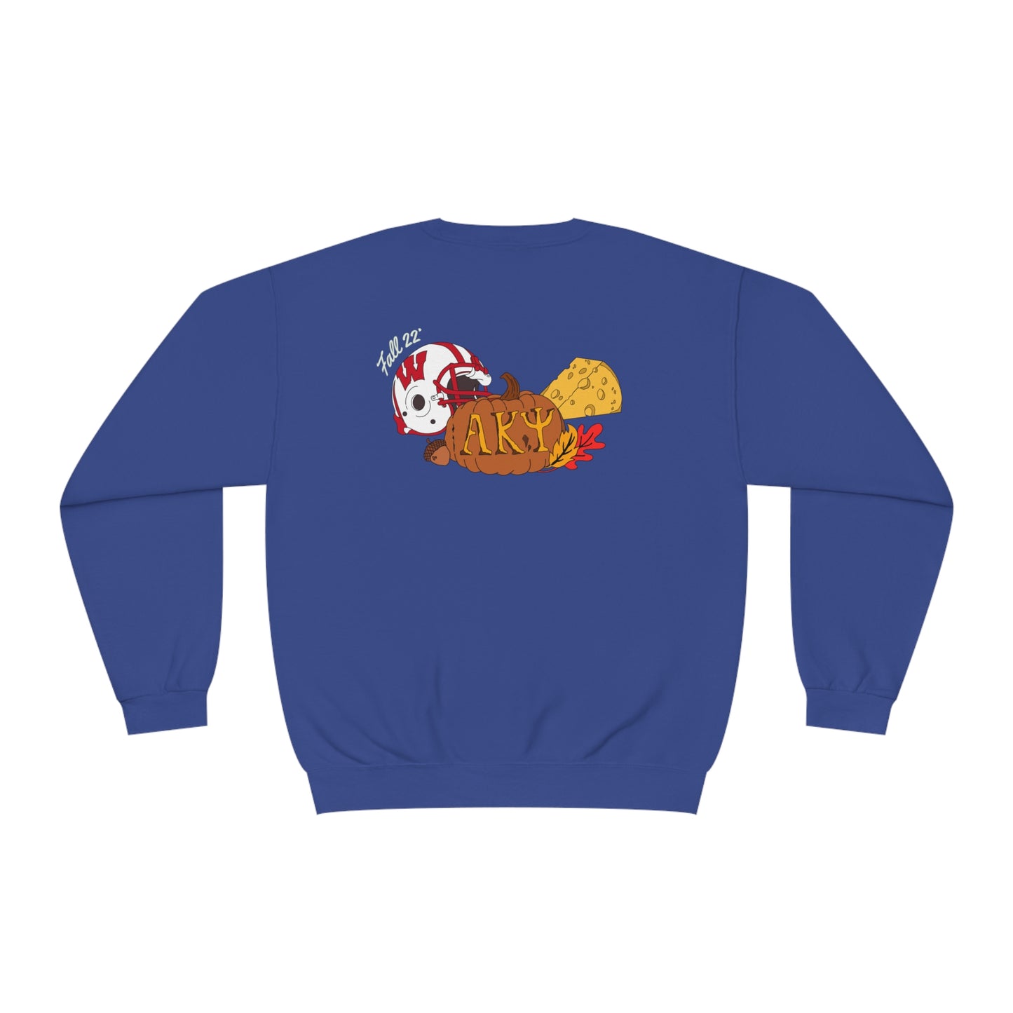Fall 22 AkPsi With Leaf - Unisex NuBlend® Crewneck Sweatshirt
