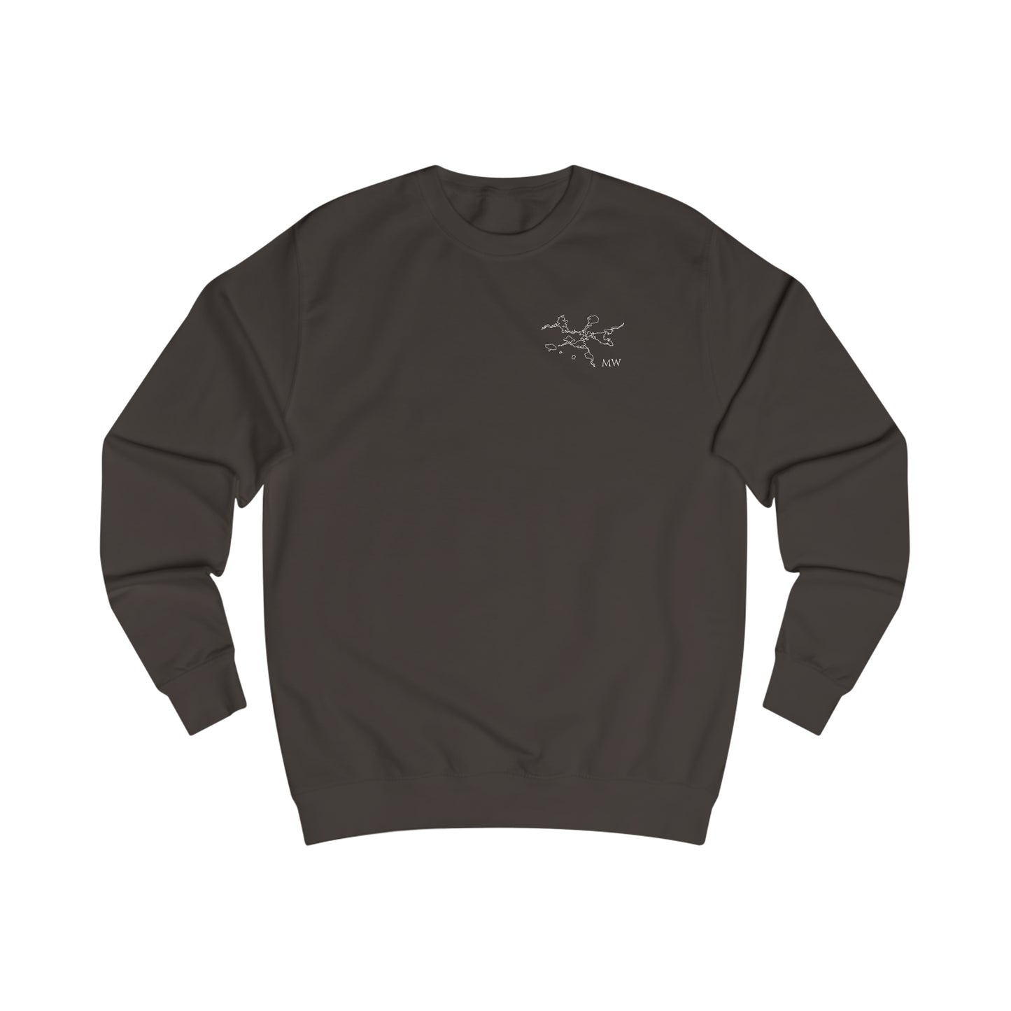 Manitowish Waters Plain Men's Crewneck