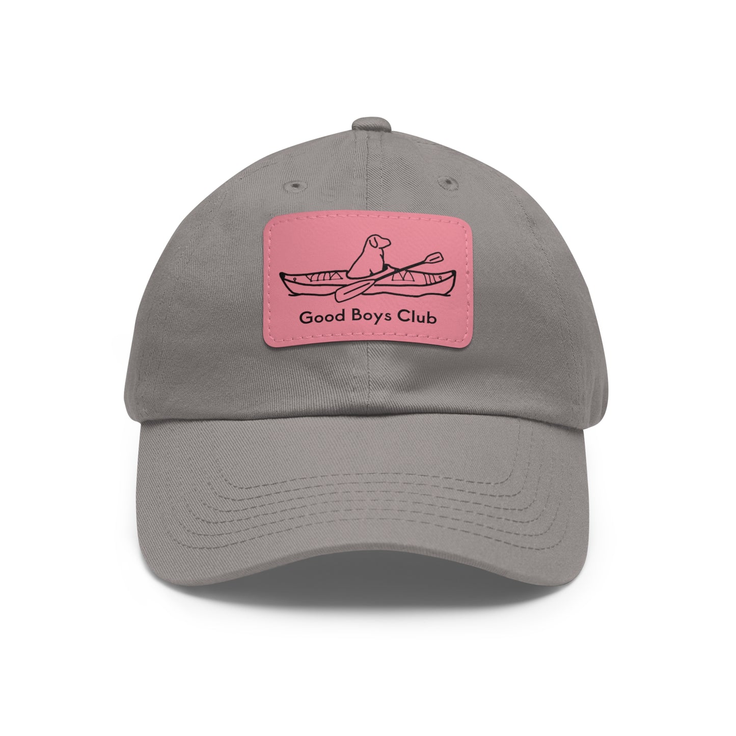 Good Boys Club Lab Kayak Dog - Hat with Leather Patch