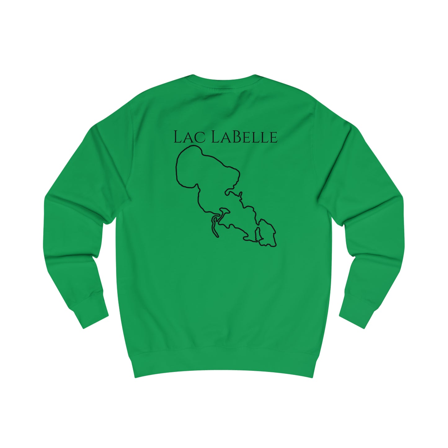 Kayak Male - Lac LaBelle Men's Sweatshirt
