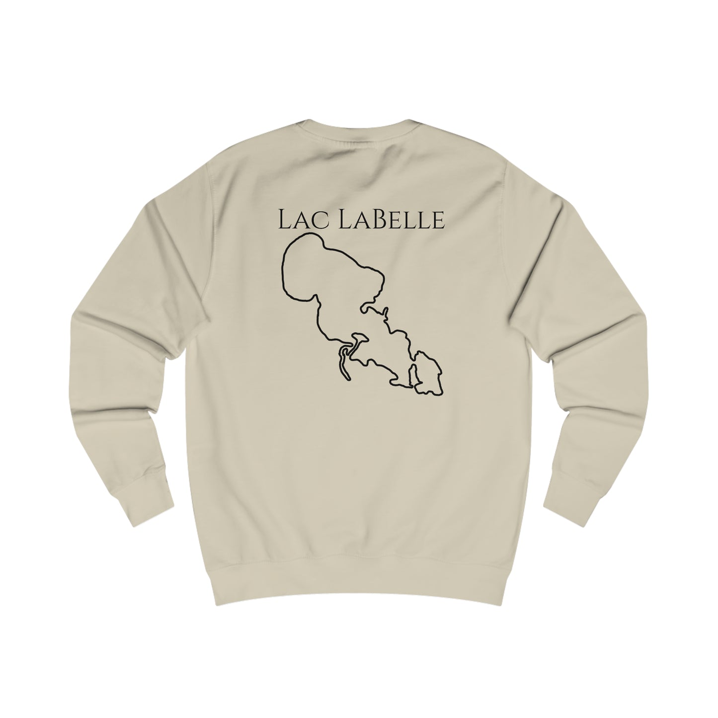Kayak Male - Lac LaBelle Men's Sweatshirt