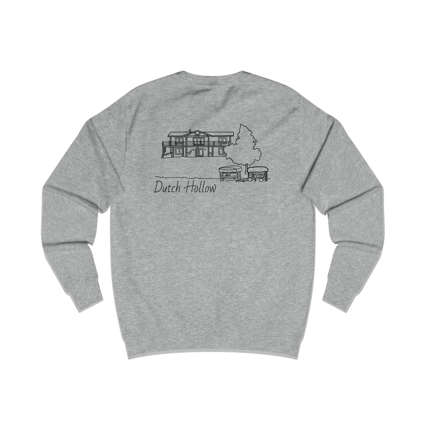 Beer Die Dutch Hollow Cabin - Men's Crewneck