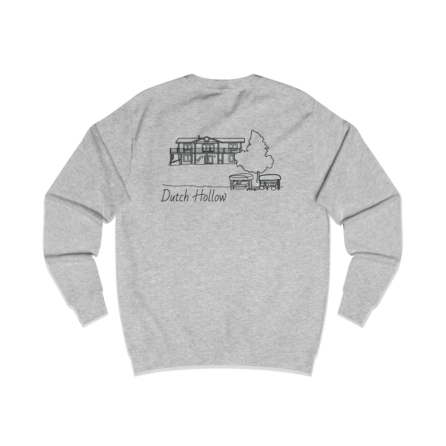 Beer Die Dutch Hollow Cabin - Men's Crewneck
