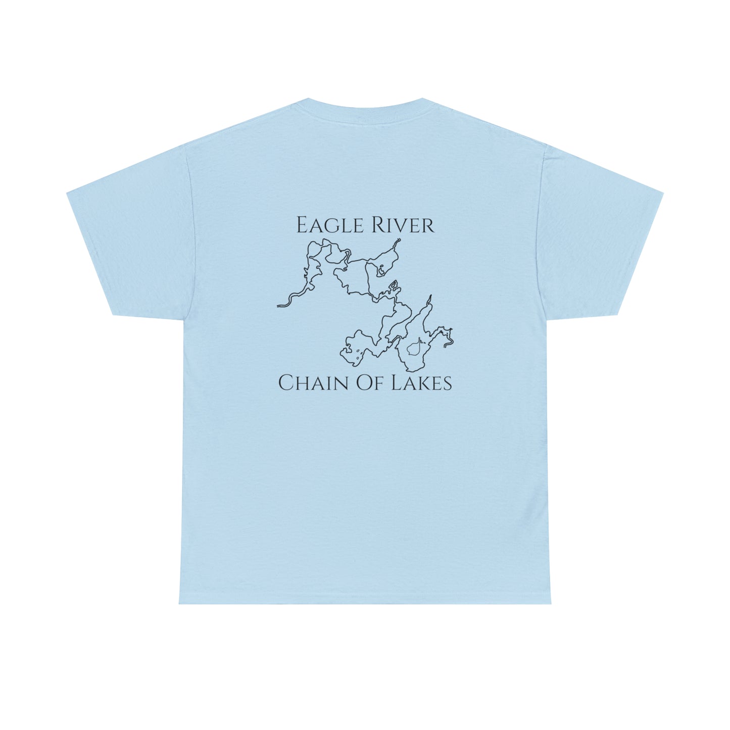 Eagle River Inner Tube Girl - Unisex Heavy Tee Shirt