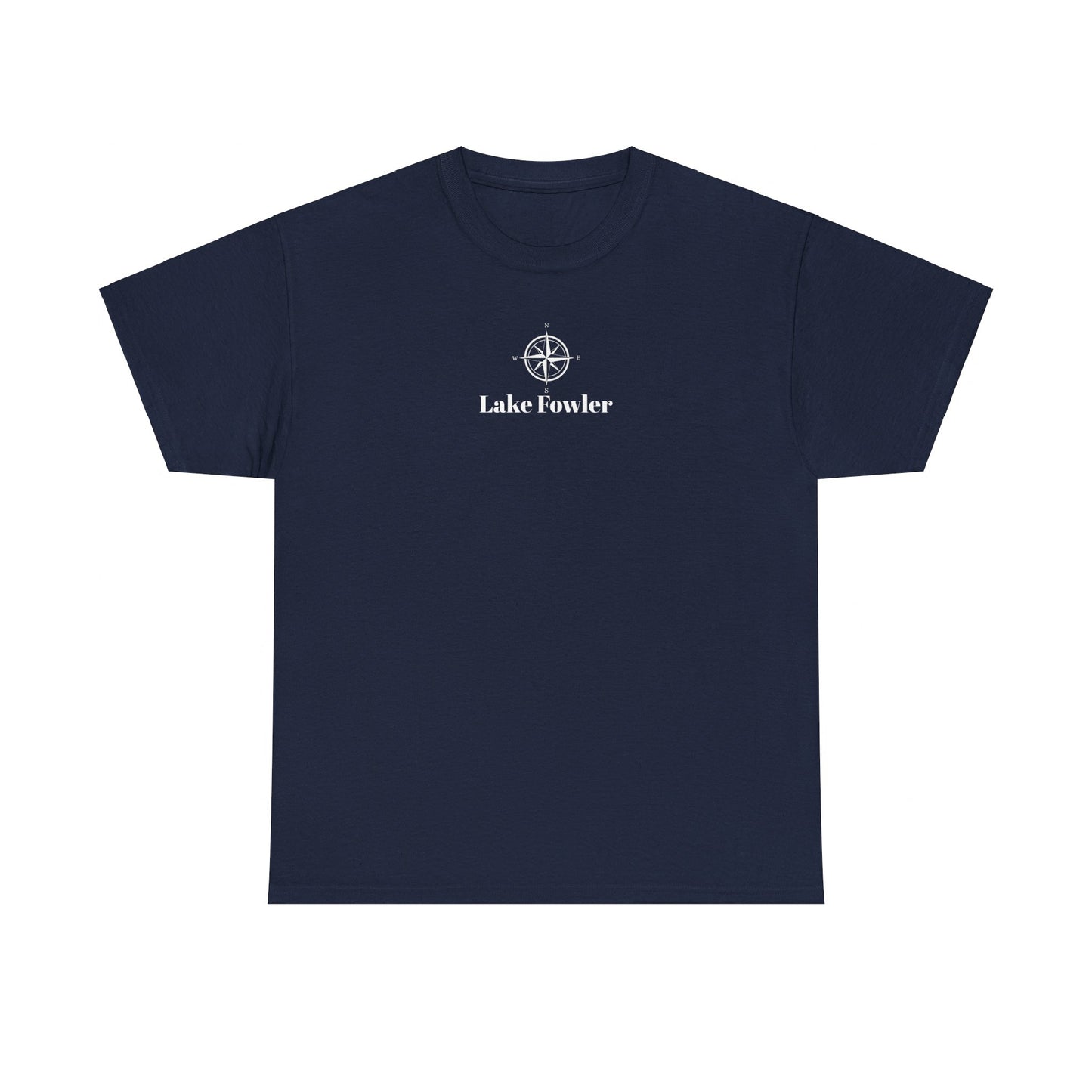 Lake Fowler Compass Rose Unisex Heavy Cotton Tee