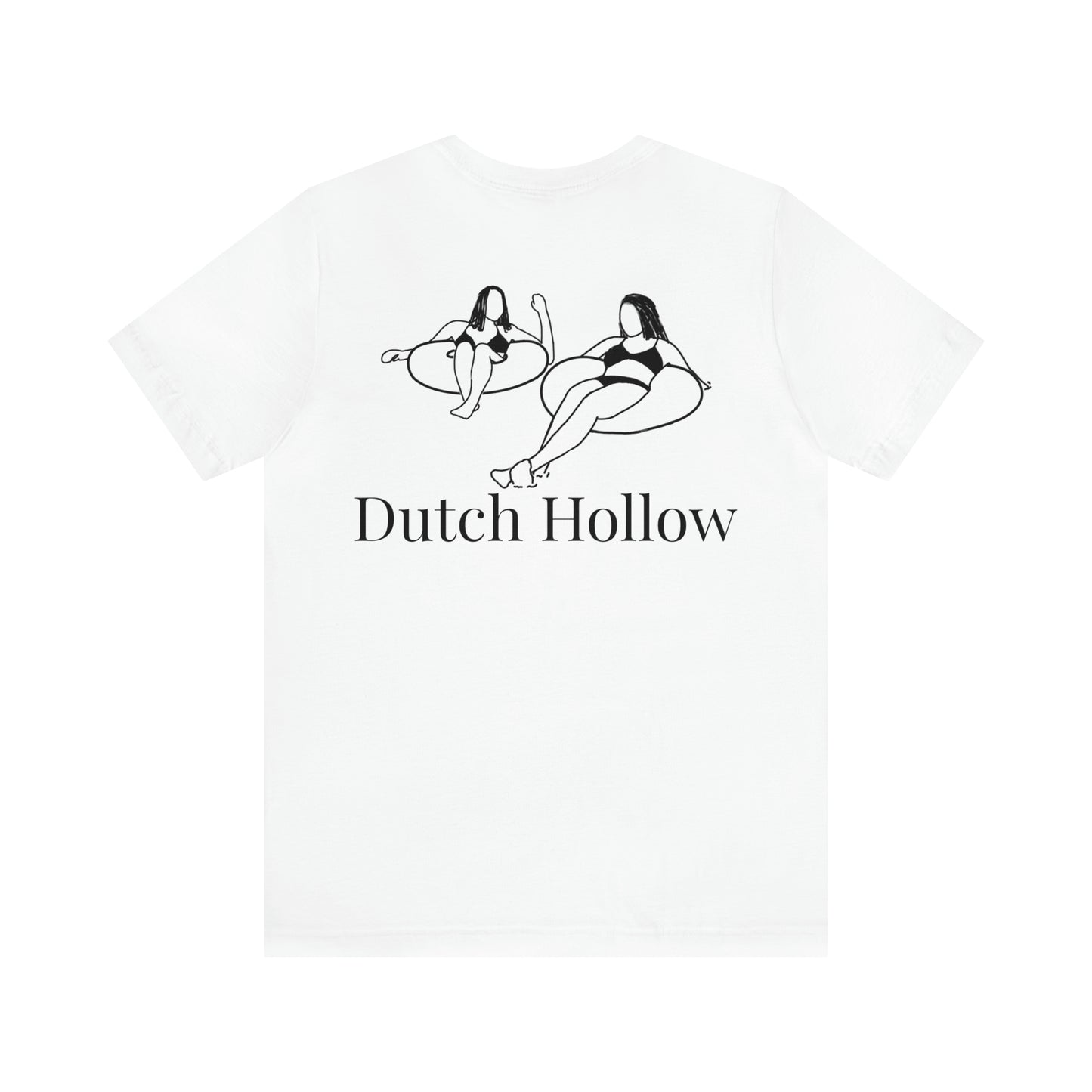 Dutch Hollow Lake, Inner Tube Girls - Unisex Lightweight Short Sleeve Tee