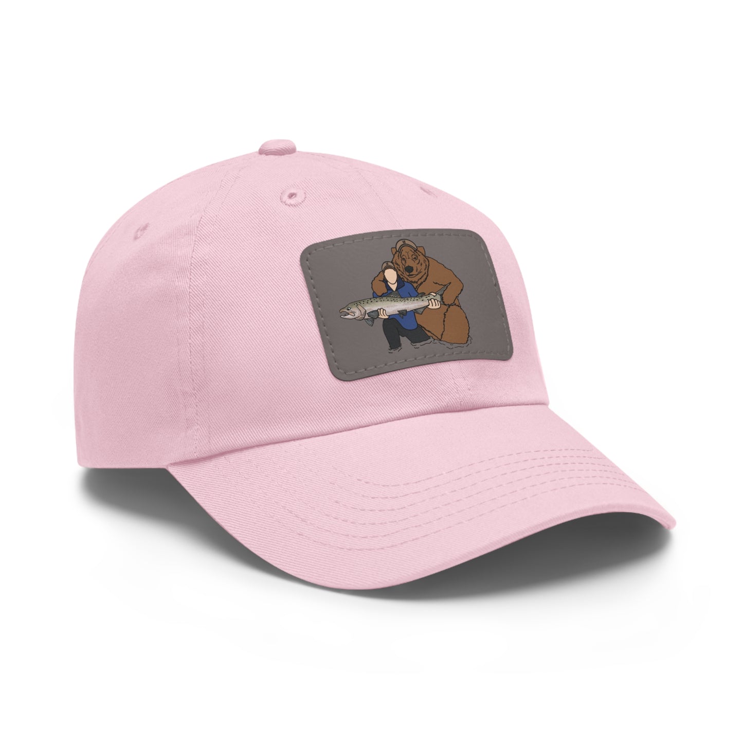 Papa Bear Plain - Hat with Leather Patch