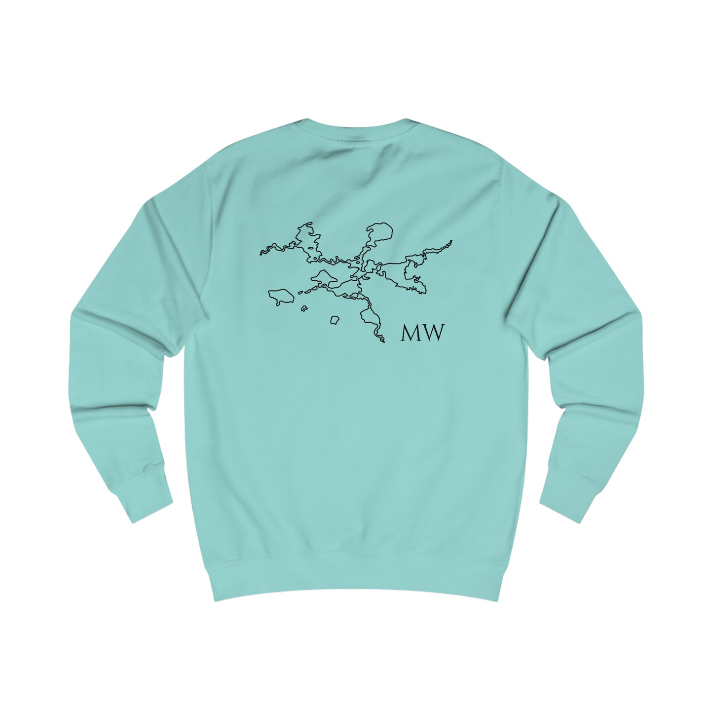 Manitowish Waters Kayak Girl - Men's Sweatshirt