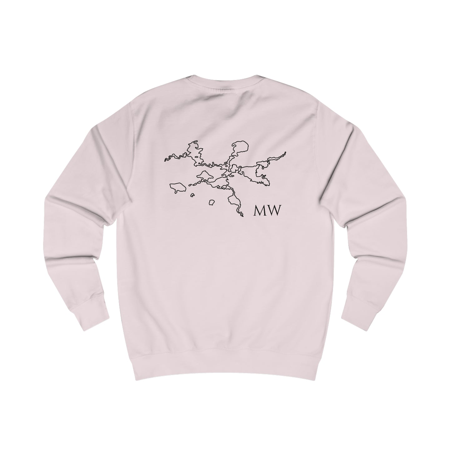 Manitowish Waters Kayak Girl - Men's Sweatshirt
