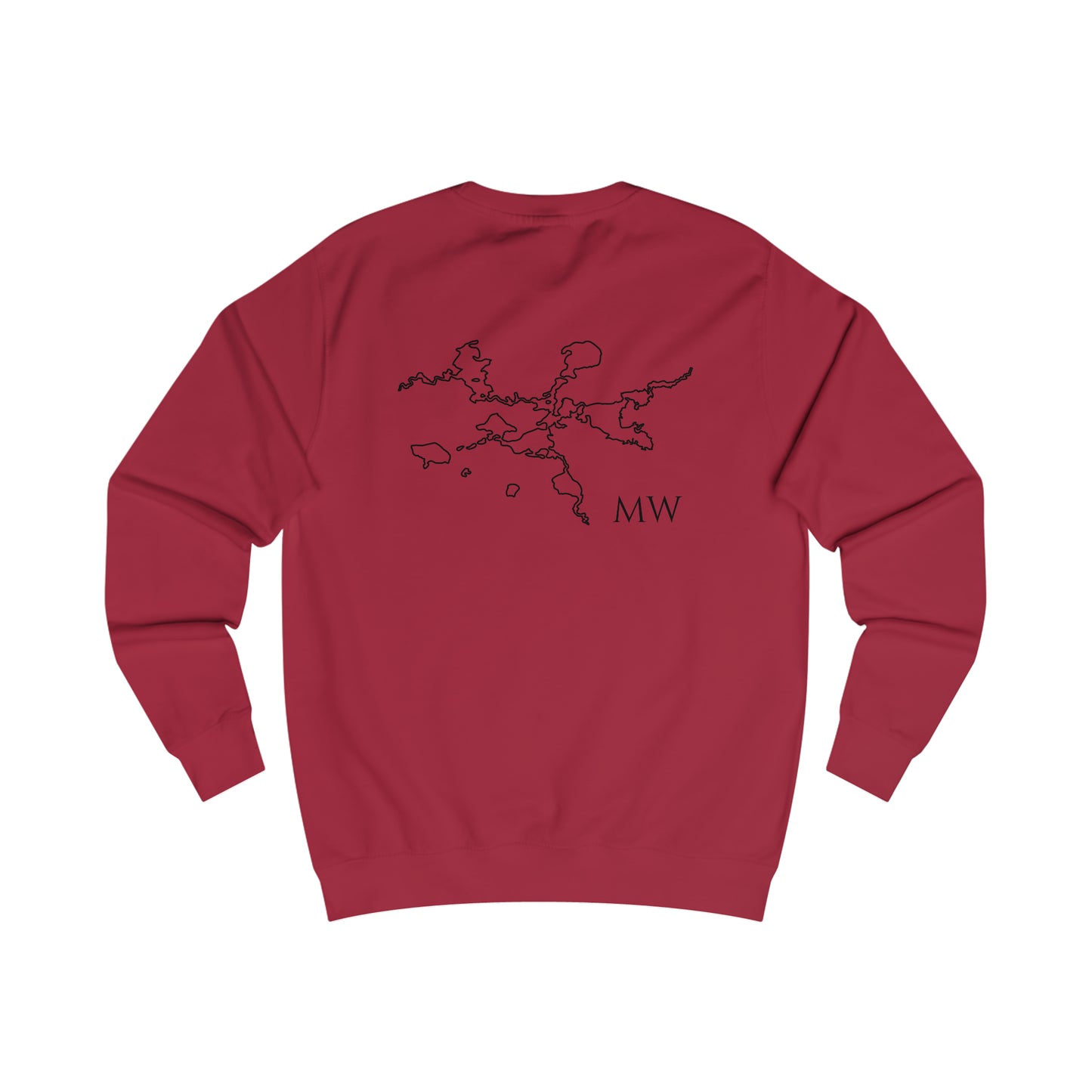 Manitowish Waters Kayak Girl - Men's Sweatshirt