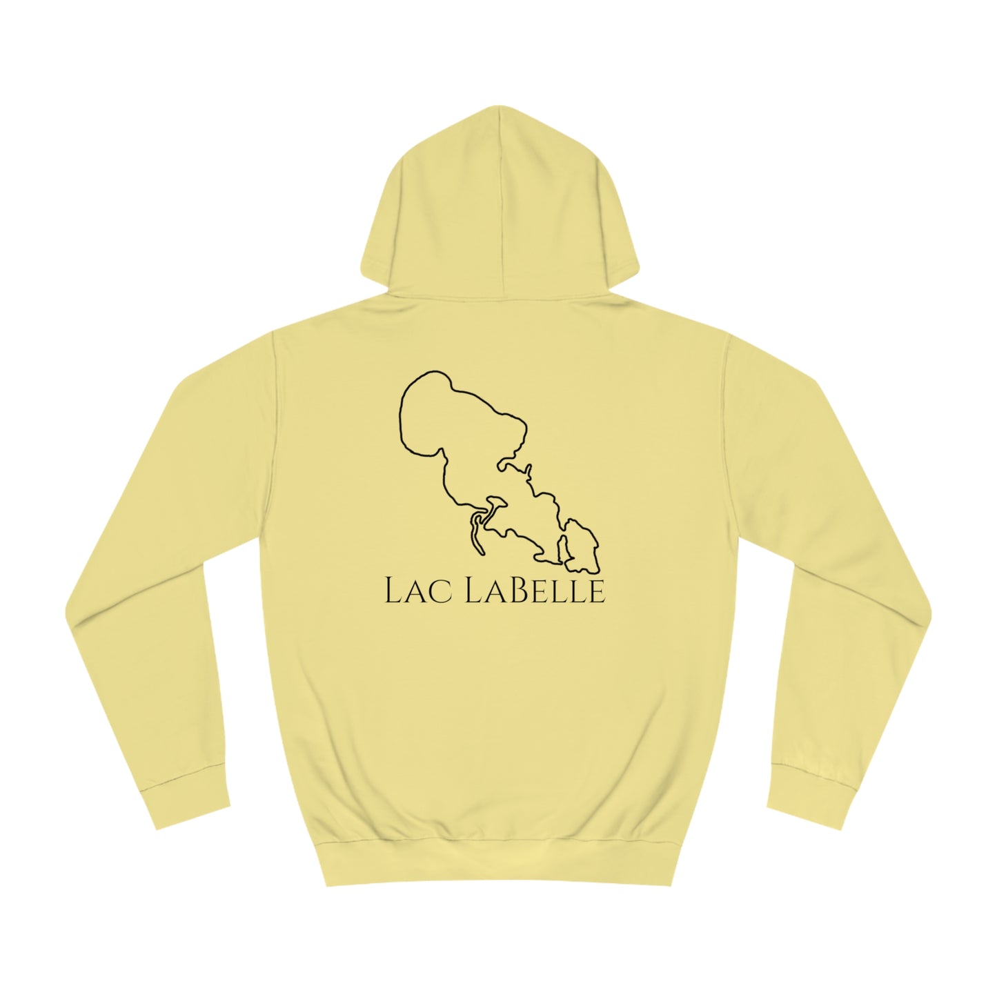 Trolling Motor Fishing Patch - Lac LaBelle Unisex Hoodie Medium Weight