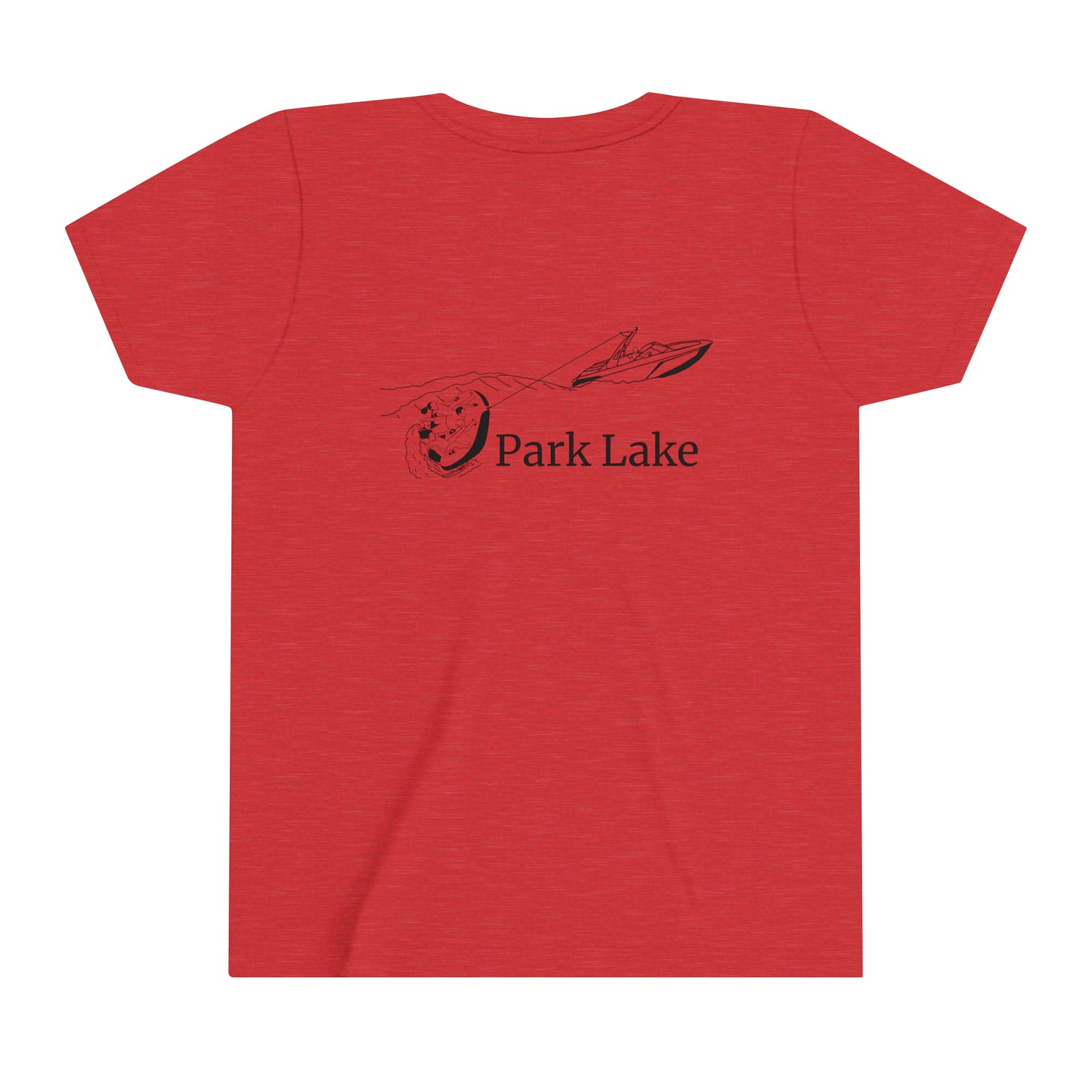 Tubing Behind Boat - Park Lake Youth Short Sleeve Tee