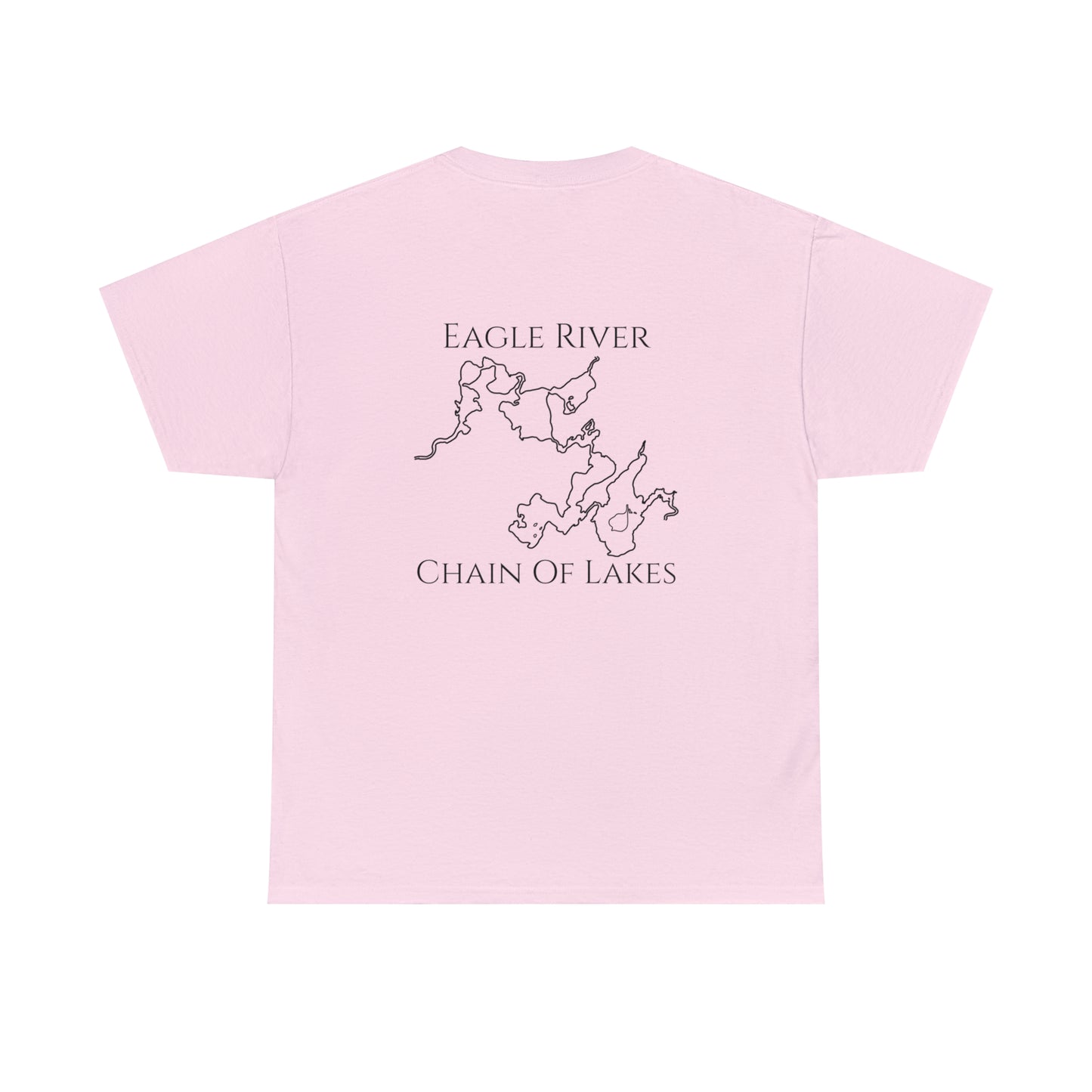 Eagle River Inner Tube Girl - Unisex Heavy Tee Shirt