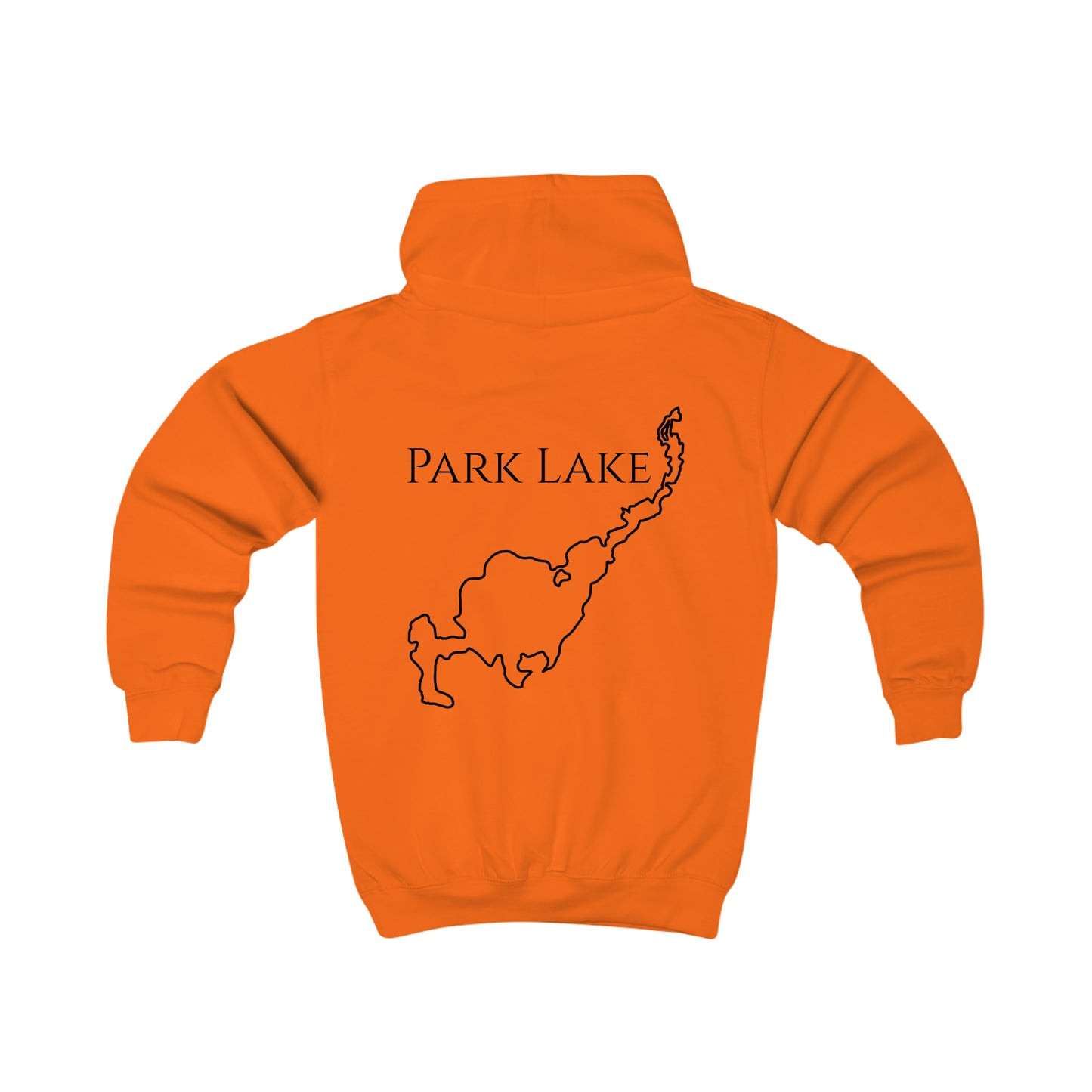 Tubing Kids Front Patch - Park Lake Kids Hoodie