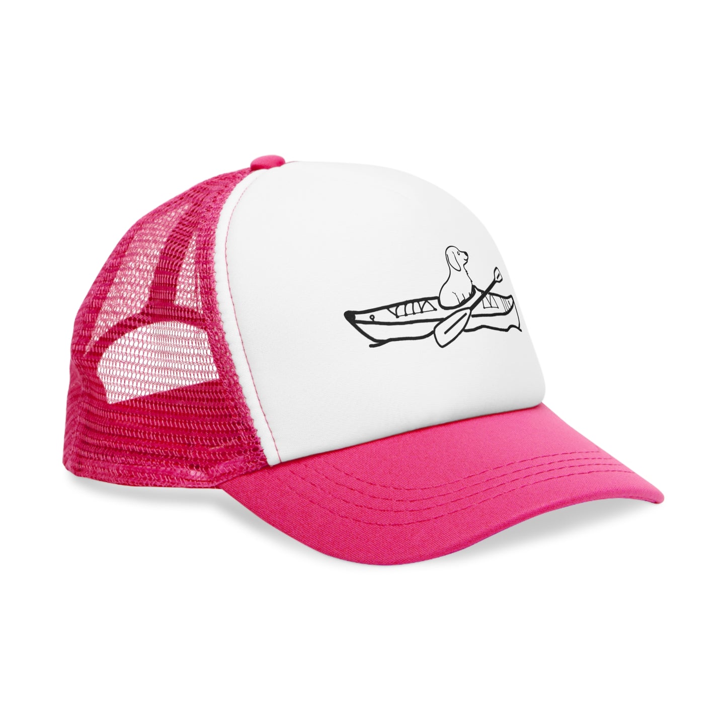 Kayak Dog Dachshund - Mesh Trucker Cap