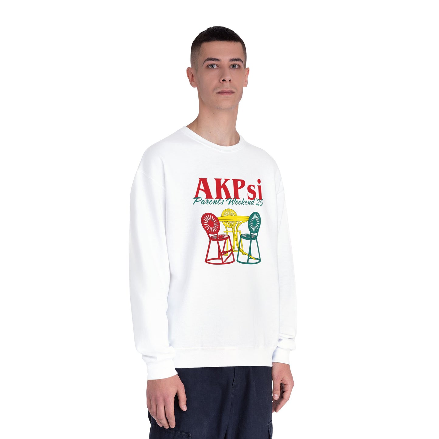 AKPsi Parents Weekend Crewneck Sweatshirt - Unisex, Cozy Comfort for Family Events
