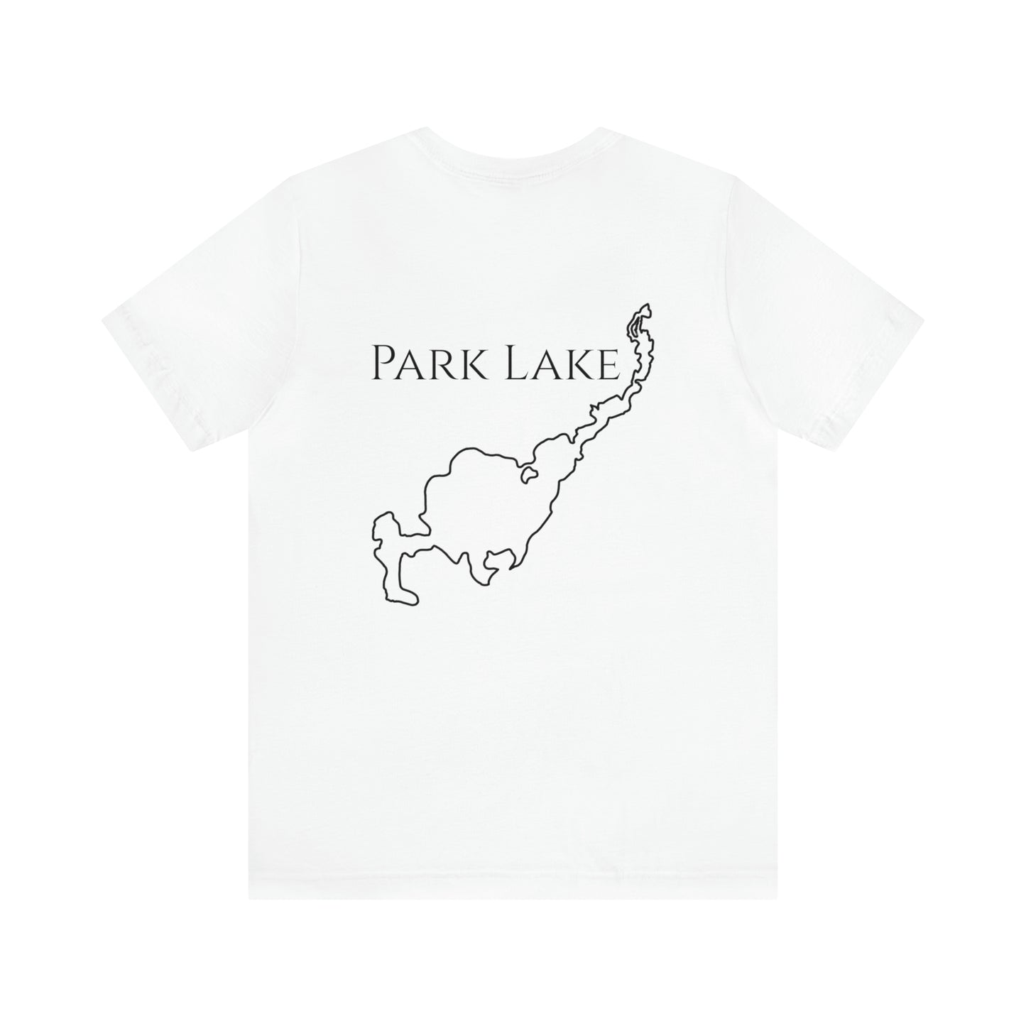 Paddle Board Female - Park Lake Unisex Lightweight Short Sleeve Tee